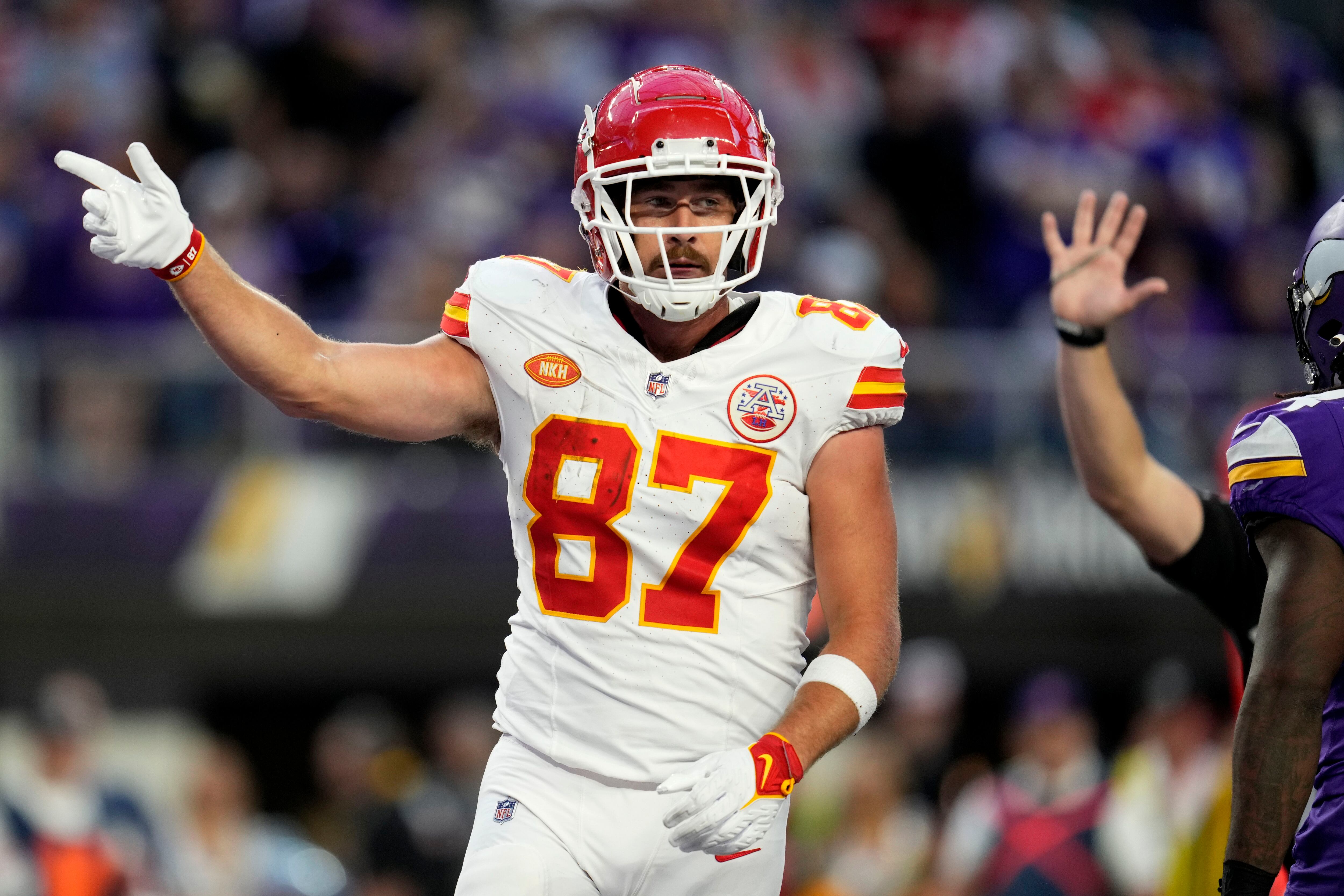 Why are the Kansas City Chiefs wearing 'NKH' patches on their NFL