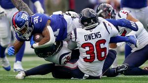 NFL Week 10: N.Y. Giants defeat Houston Texans, 24-16 