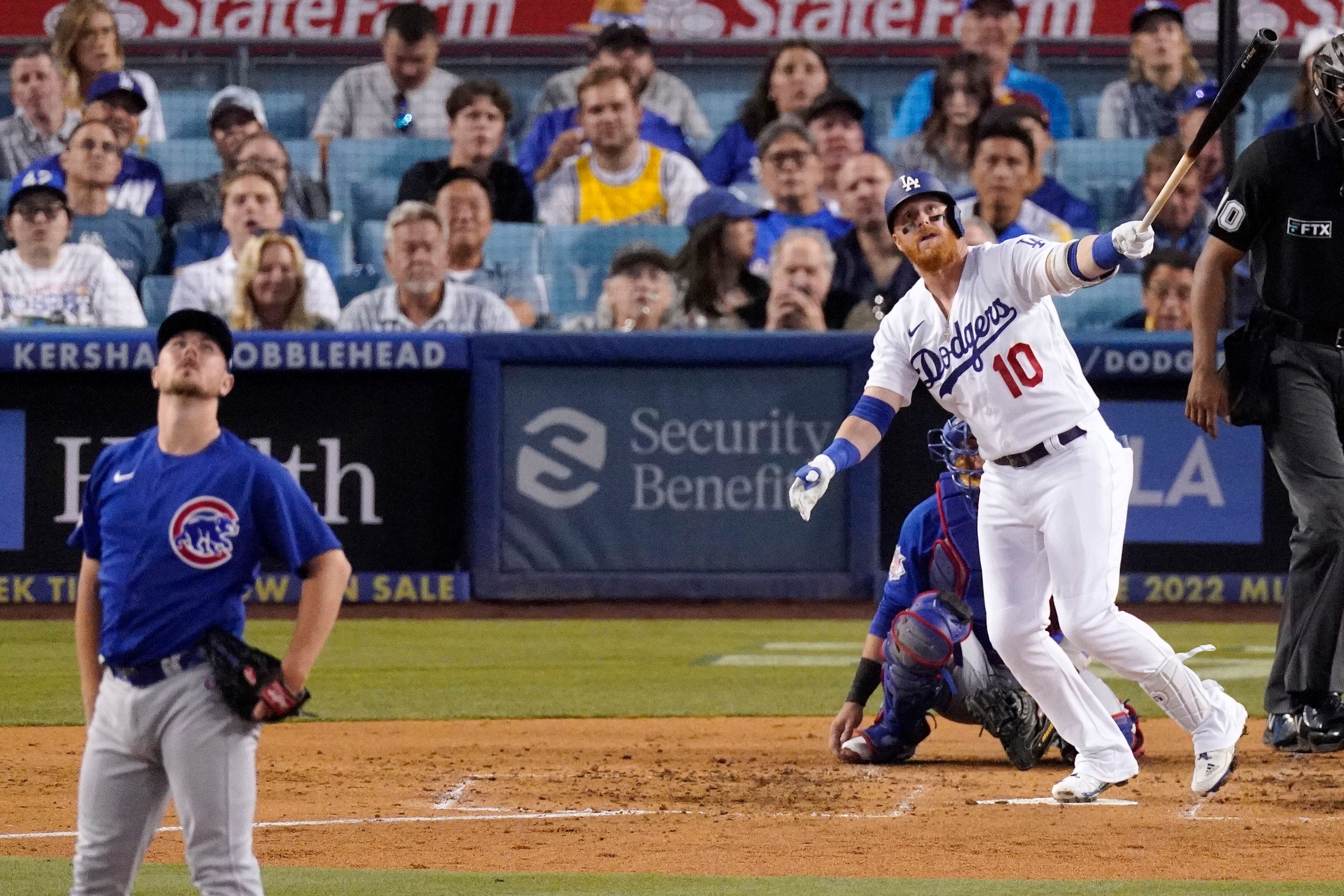 Gonsolin goes to 11-0, Dodgers get 4 HRs to beat Cubs 5-3