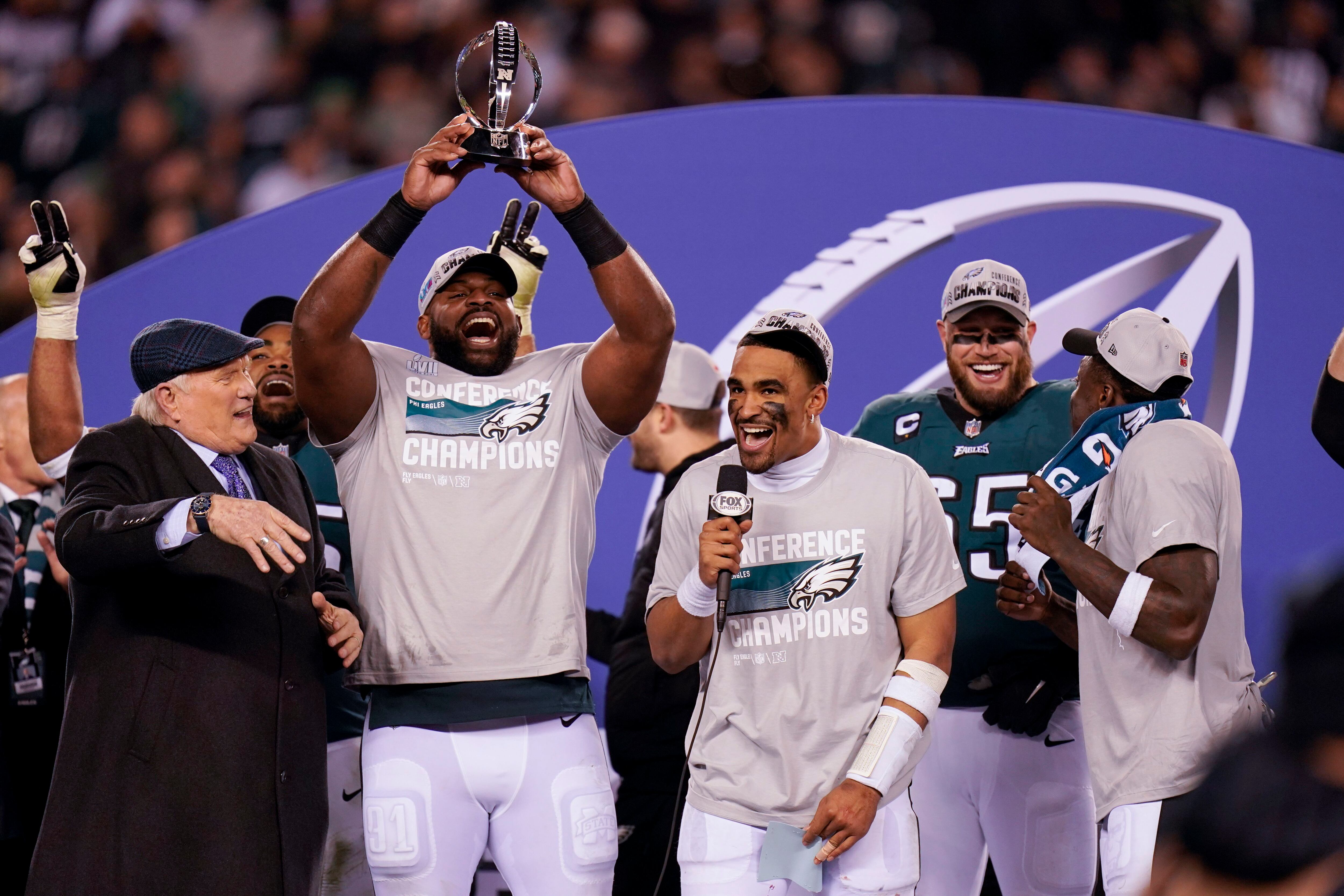 Philadelphia Eagles NFC Champions 2022 Jersey Game - BTF Store