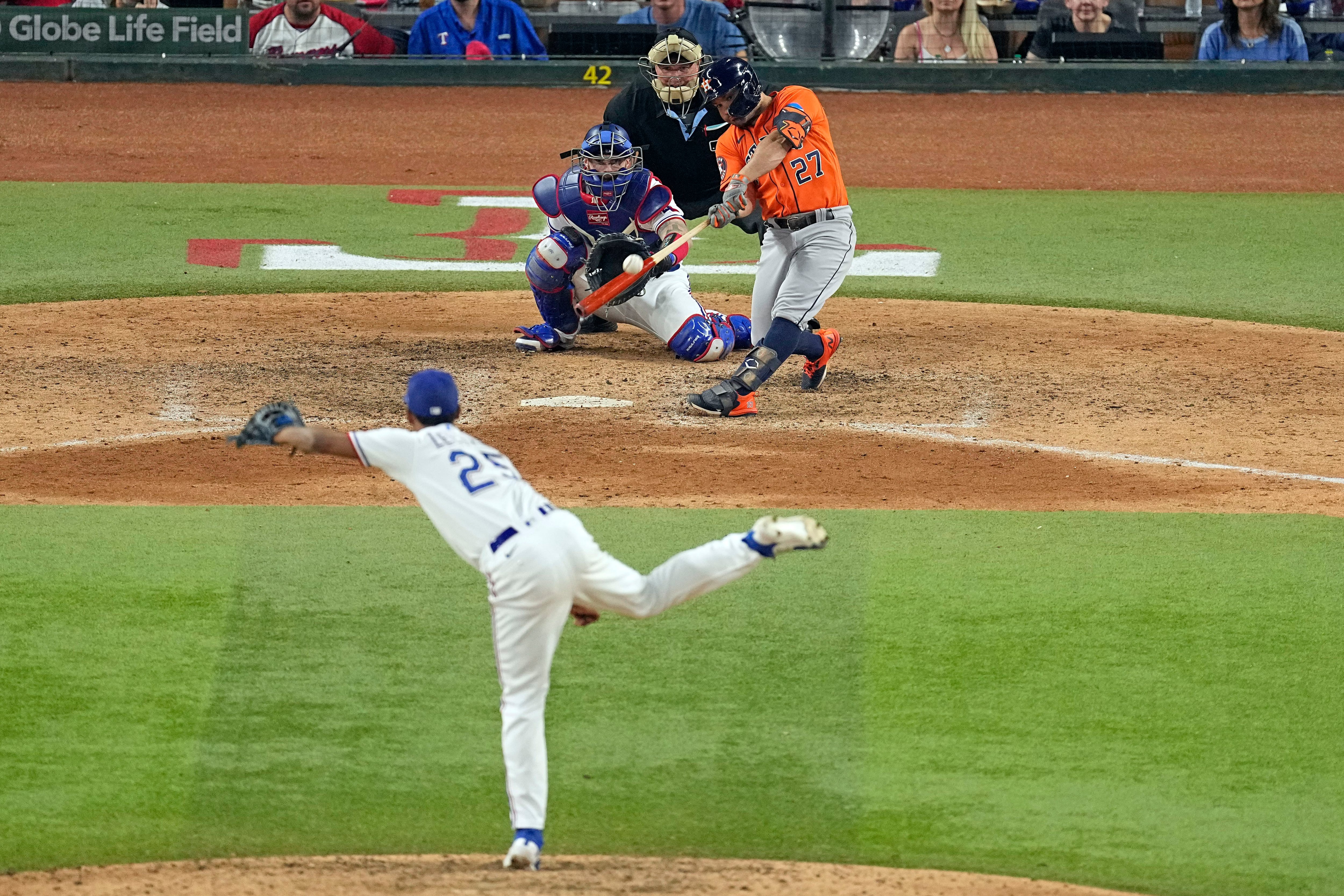 Rangers vs. Astros final score: Three homers, Adolis Garcia grand