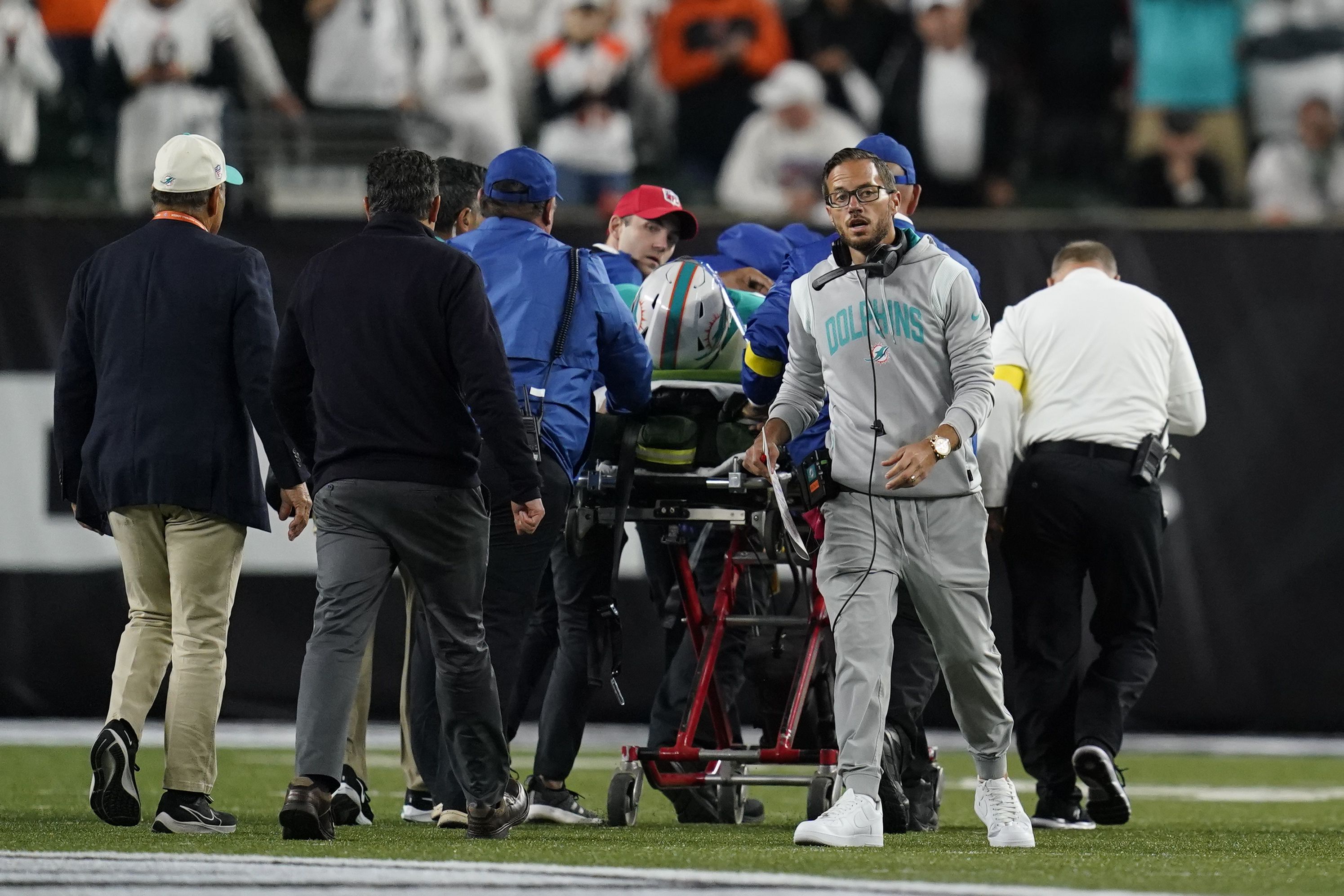 Dolphins Fans MELTDOWN Tua Injury REACTIONS vs. Bengals