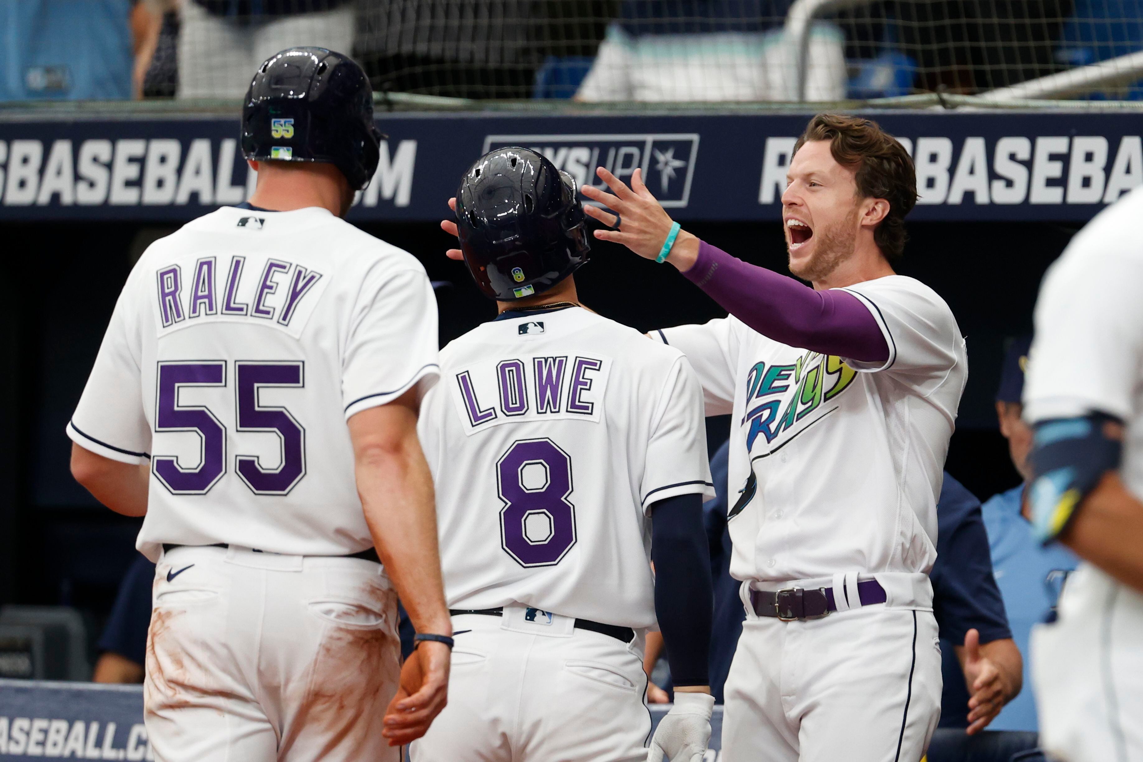 Lowe and Díaz homer, Rays beat Guardians 6-4