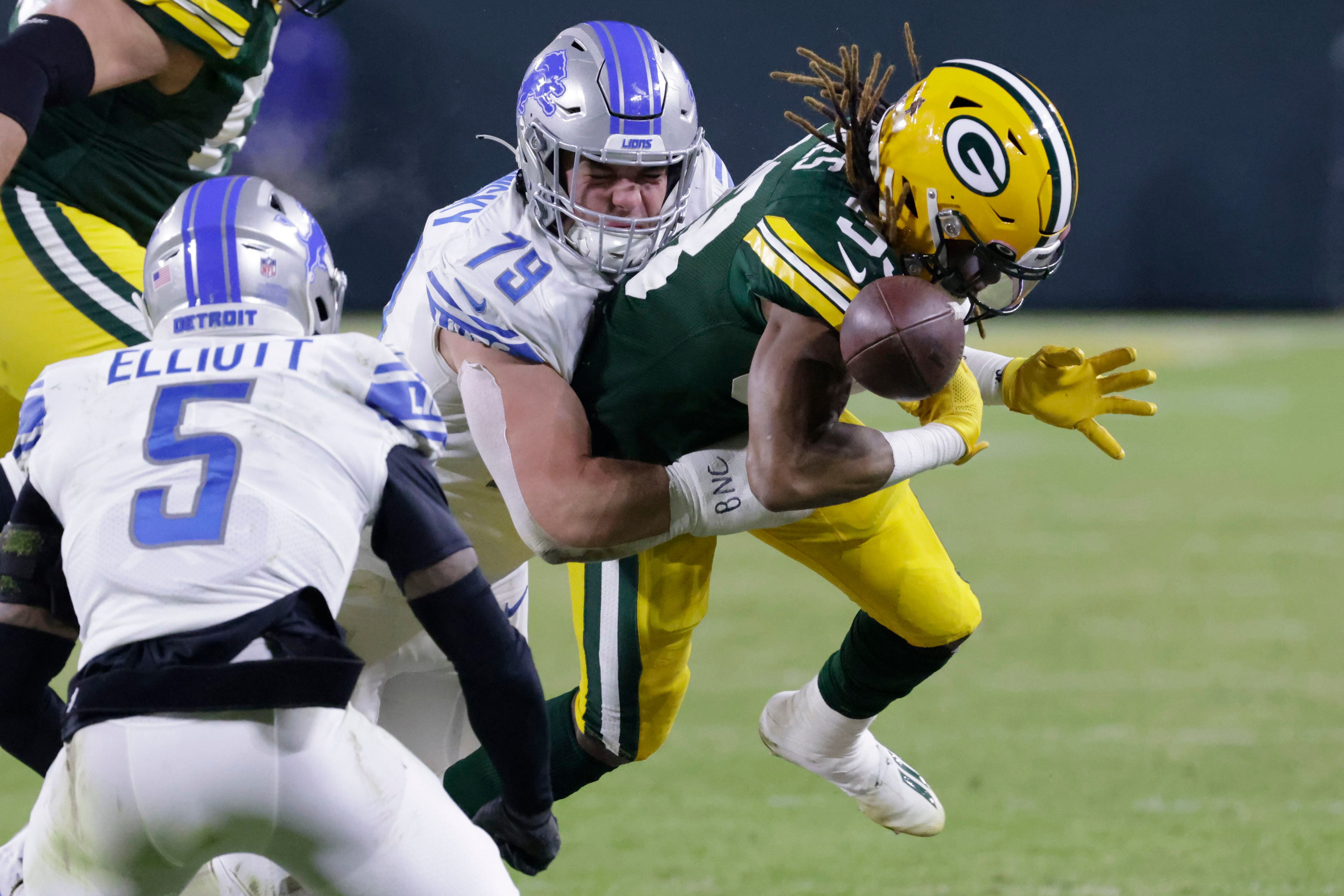 Detroit Lions 20, Green Bay Packers 16