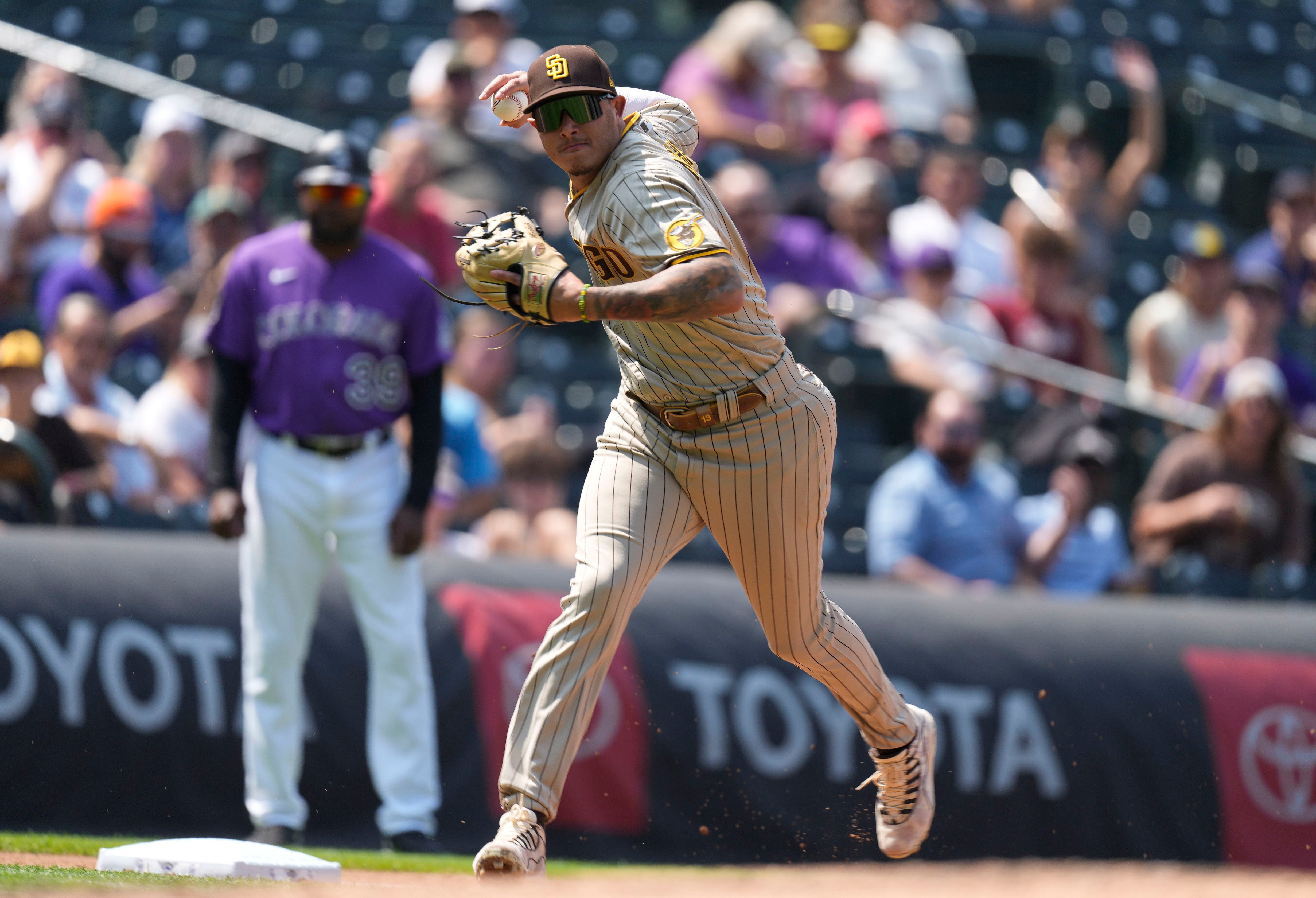 August 4 2021: Colorado Rockies outfielder Connor Joe (9) during