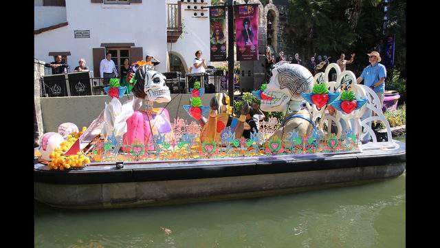 IMAGES: First barges revealed for Day of the Dead Parade in SA