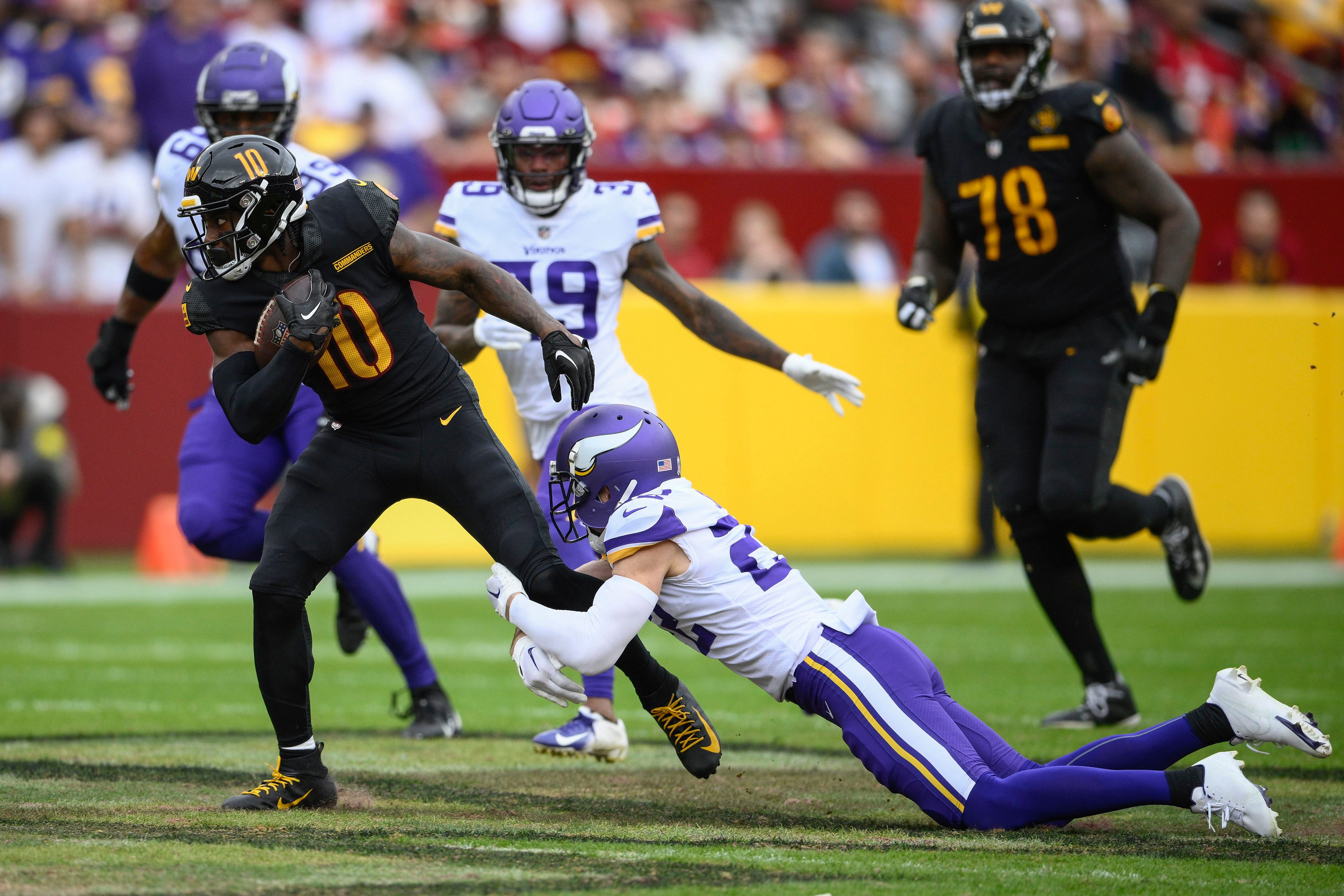 Vikings come back to beat Commanders for sixth consecutive win