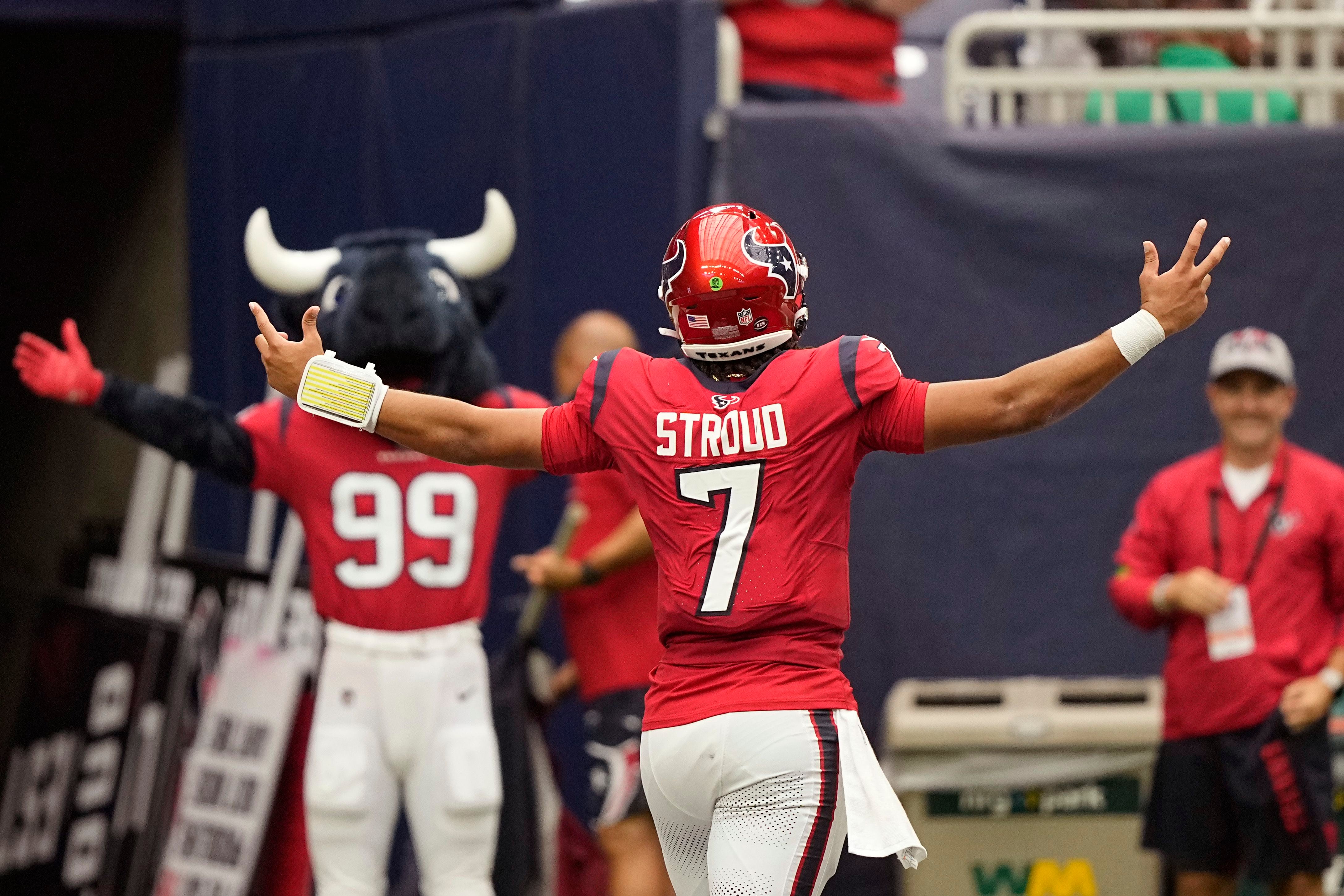 Stroud has scoring pass as Texans beat Saints 17-13 - ABC News