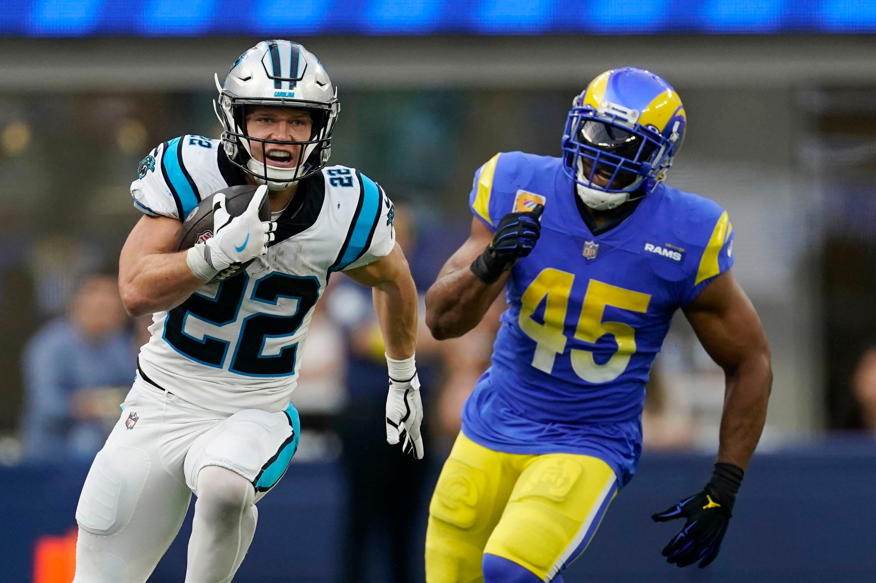 NFL on X: BREAKING: Panthers trading RB Christian McCaffrey to