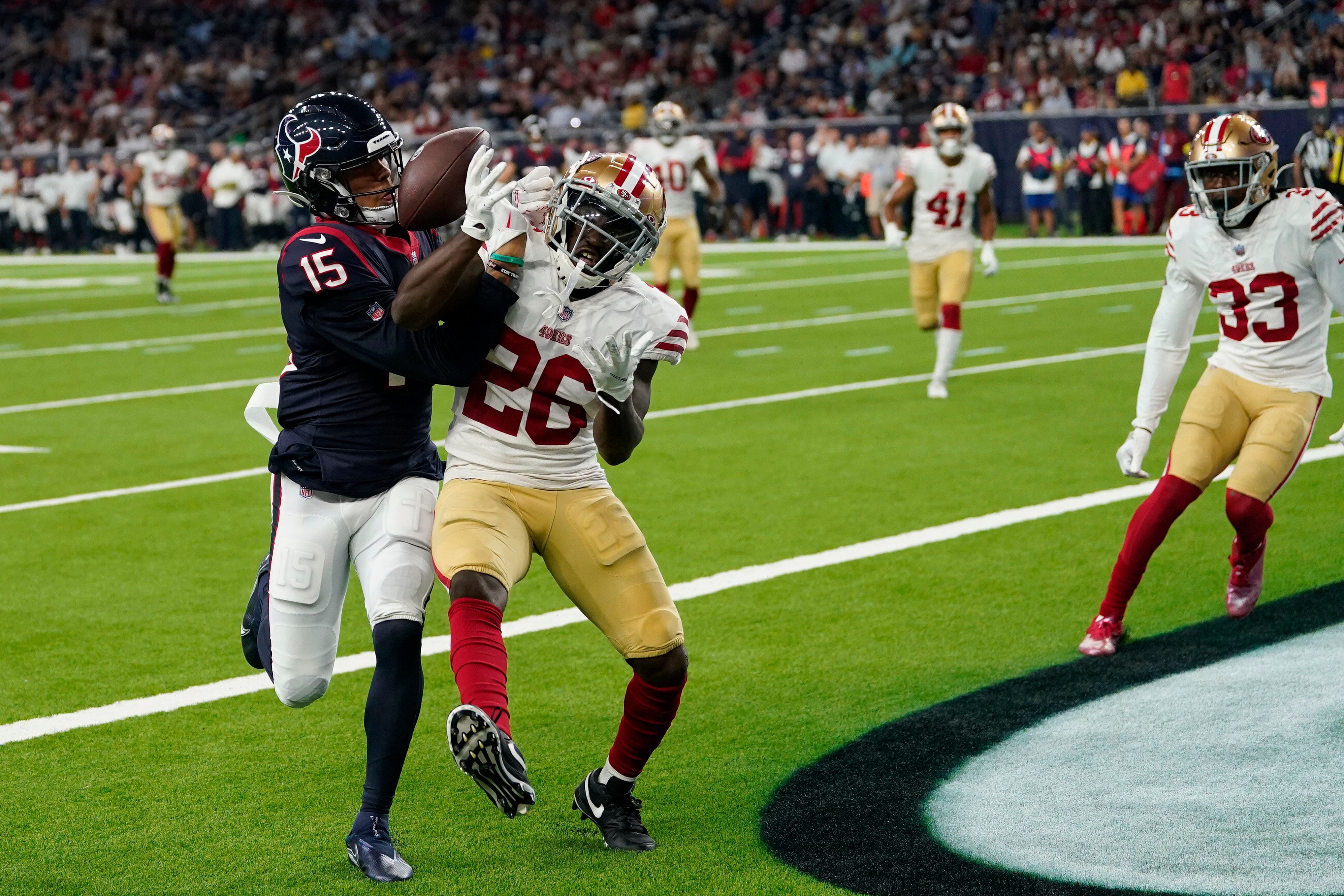 WATCH: Texans RB Dameon Pierce scores preseason touchdown against the 49ers