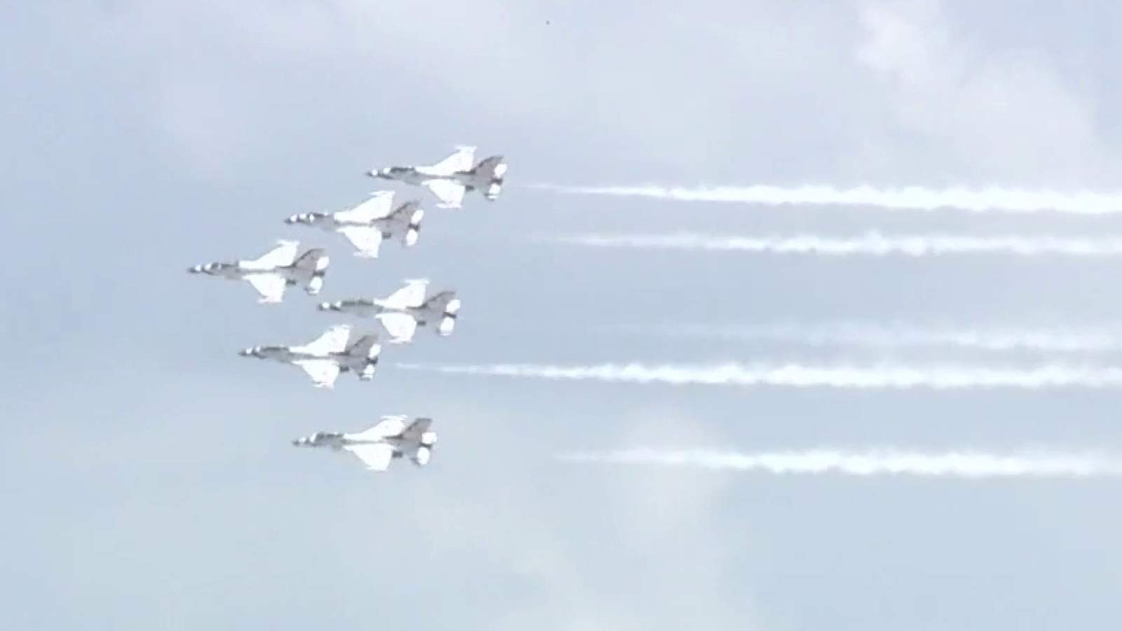 Thunderbirds Fly Over Military City Usa To Honor Frontline Workers