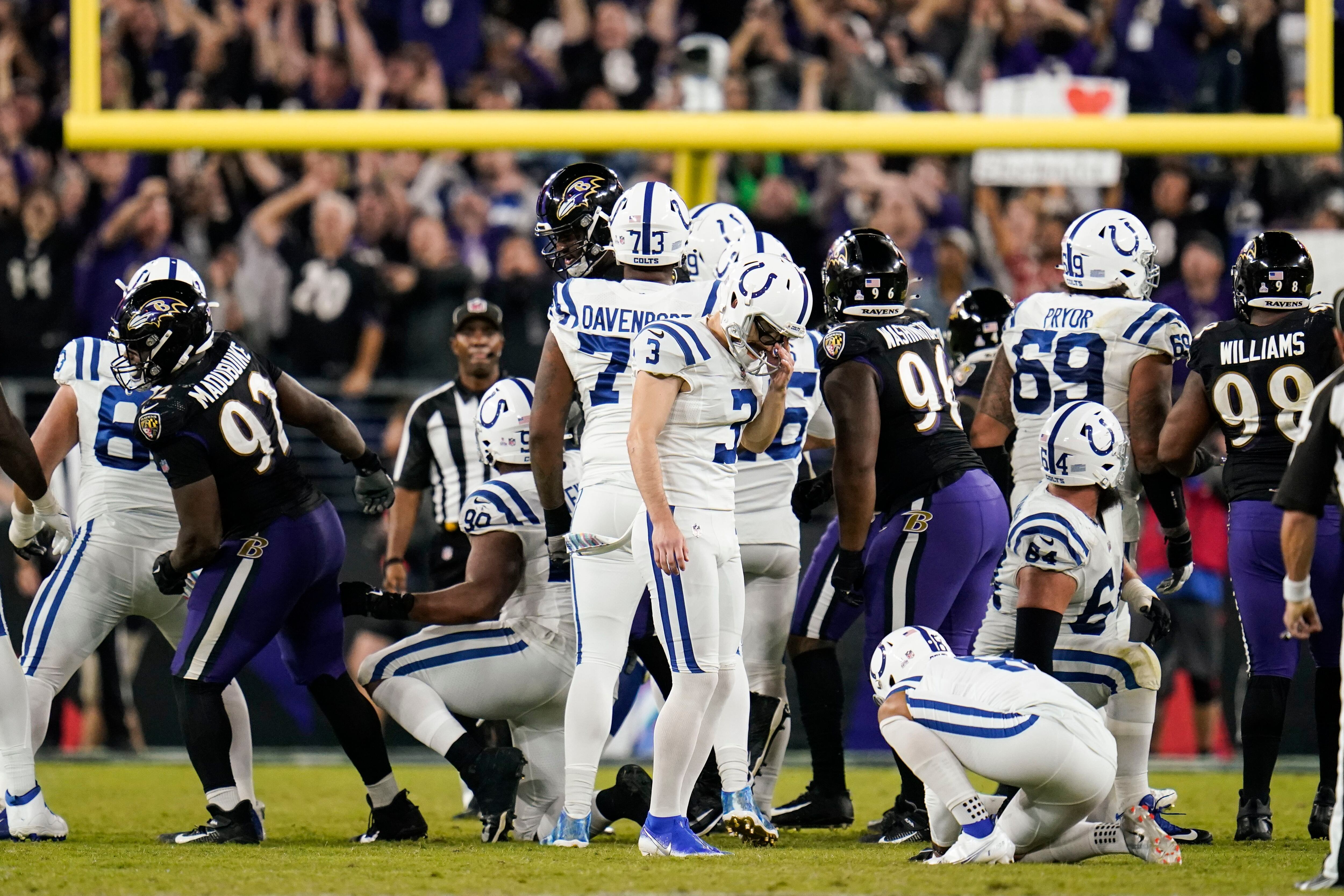 NFL: Lamar Jackson leads Ravens back to overtime win over Colts