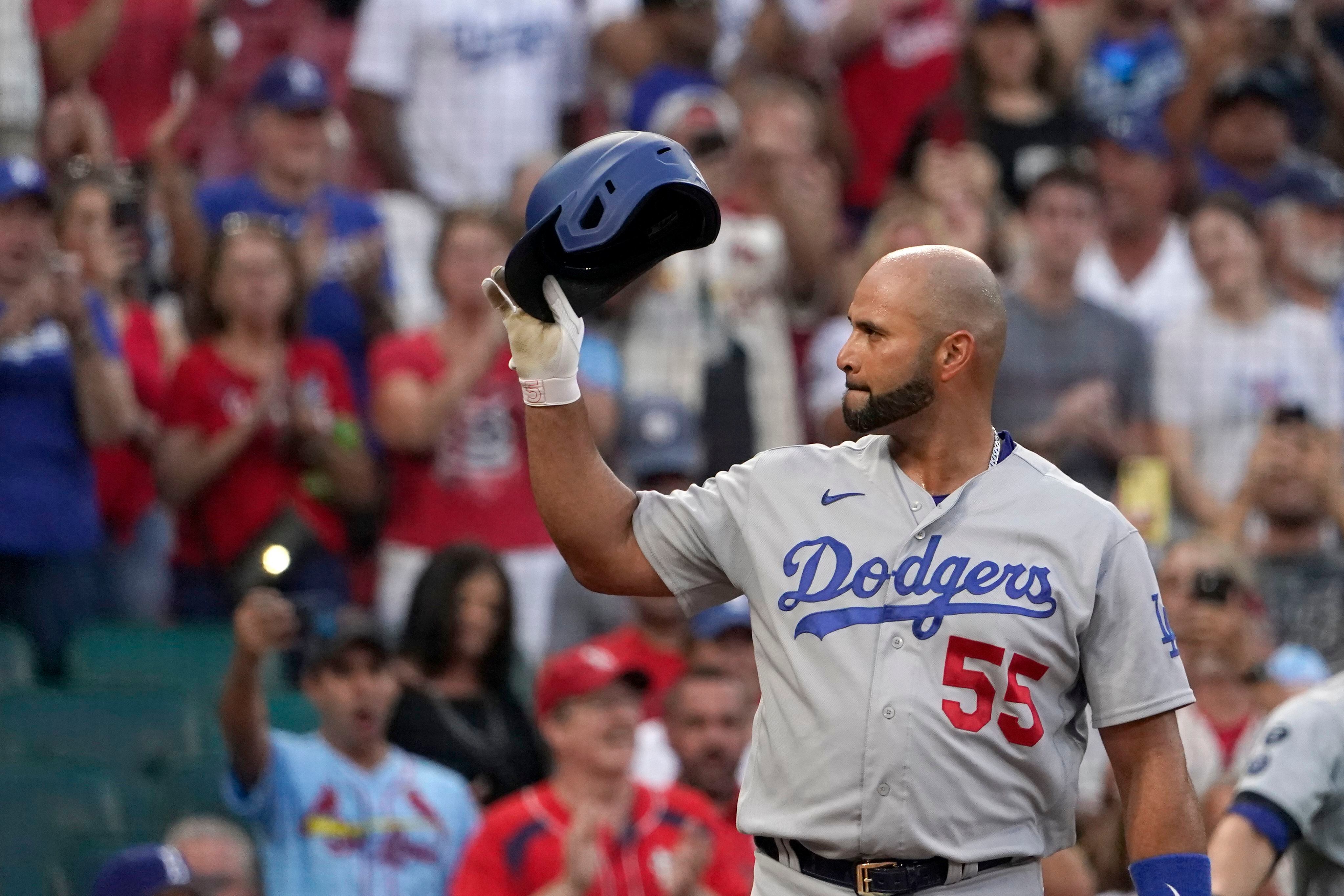 WATCH: Albert Pujols Gives Game-Worn Jersey to Young Cardinals Fan -  Fastball