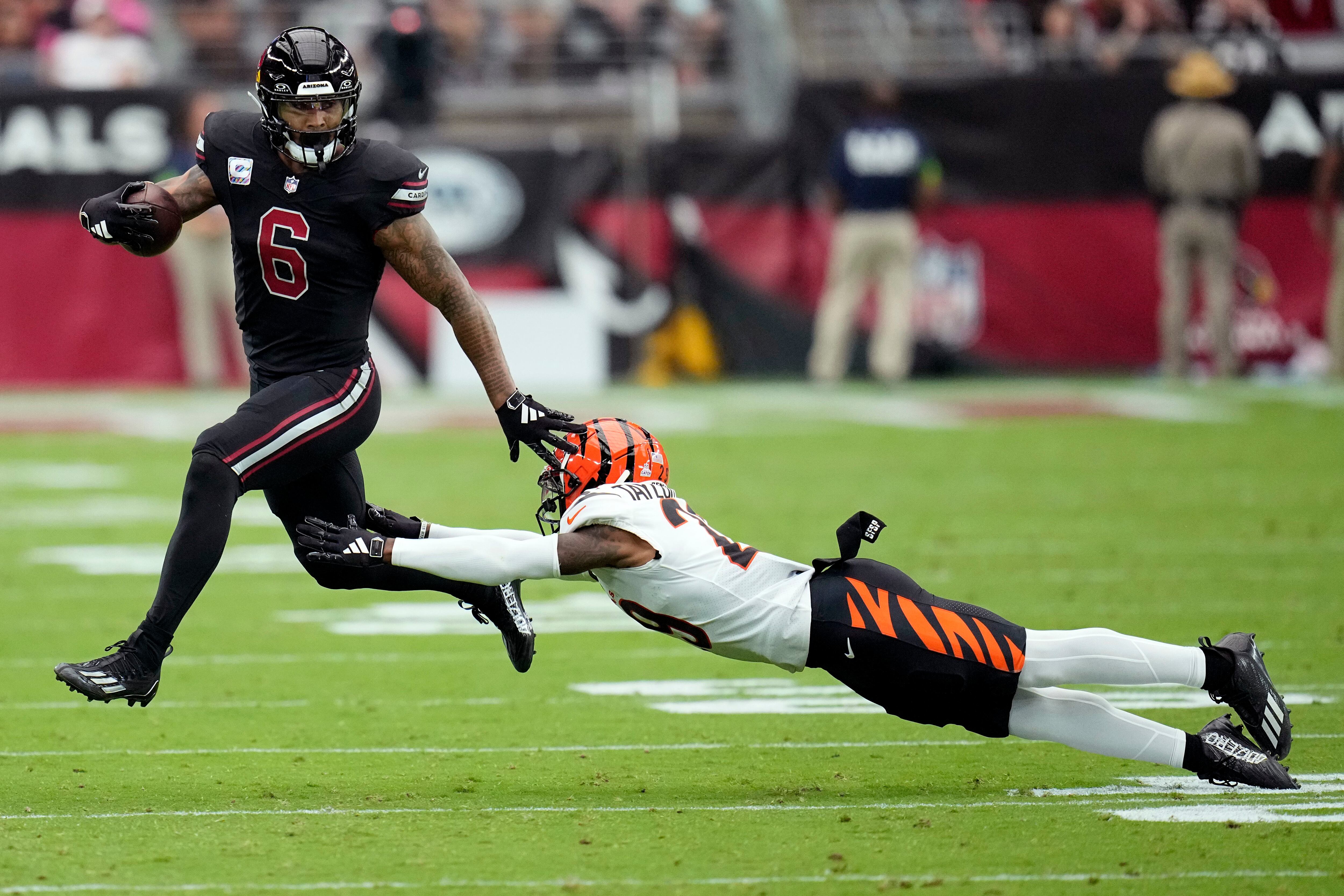 Arizona Cardinals receiver Marquise Brown Disappointed by Speeding