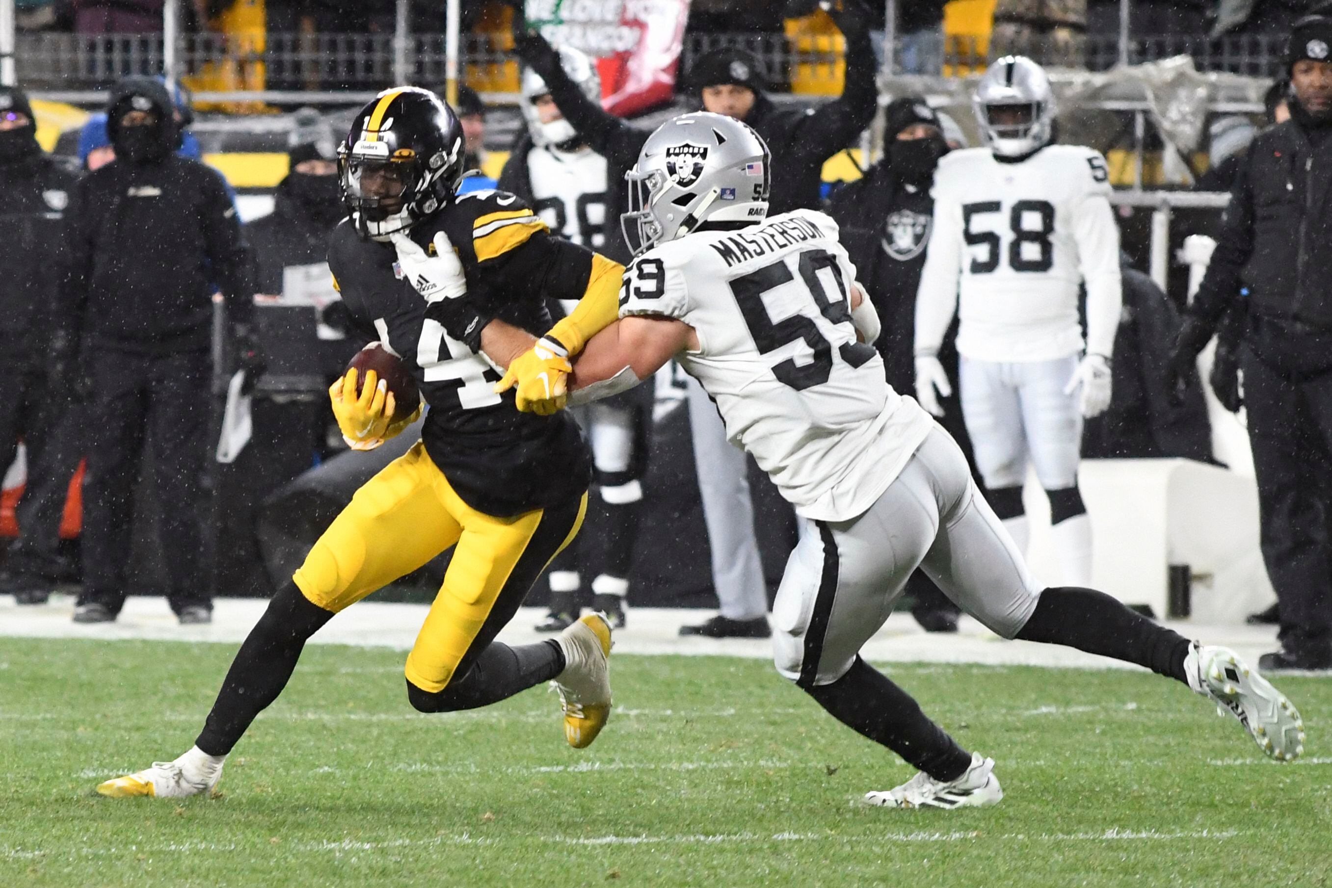 Franco Harris' widow on field in Pittsburgh as his No. 32 retired