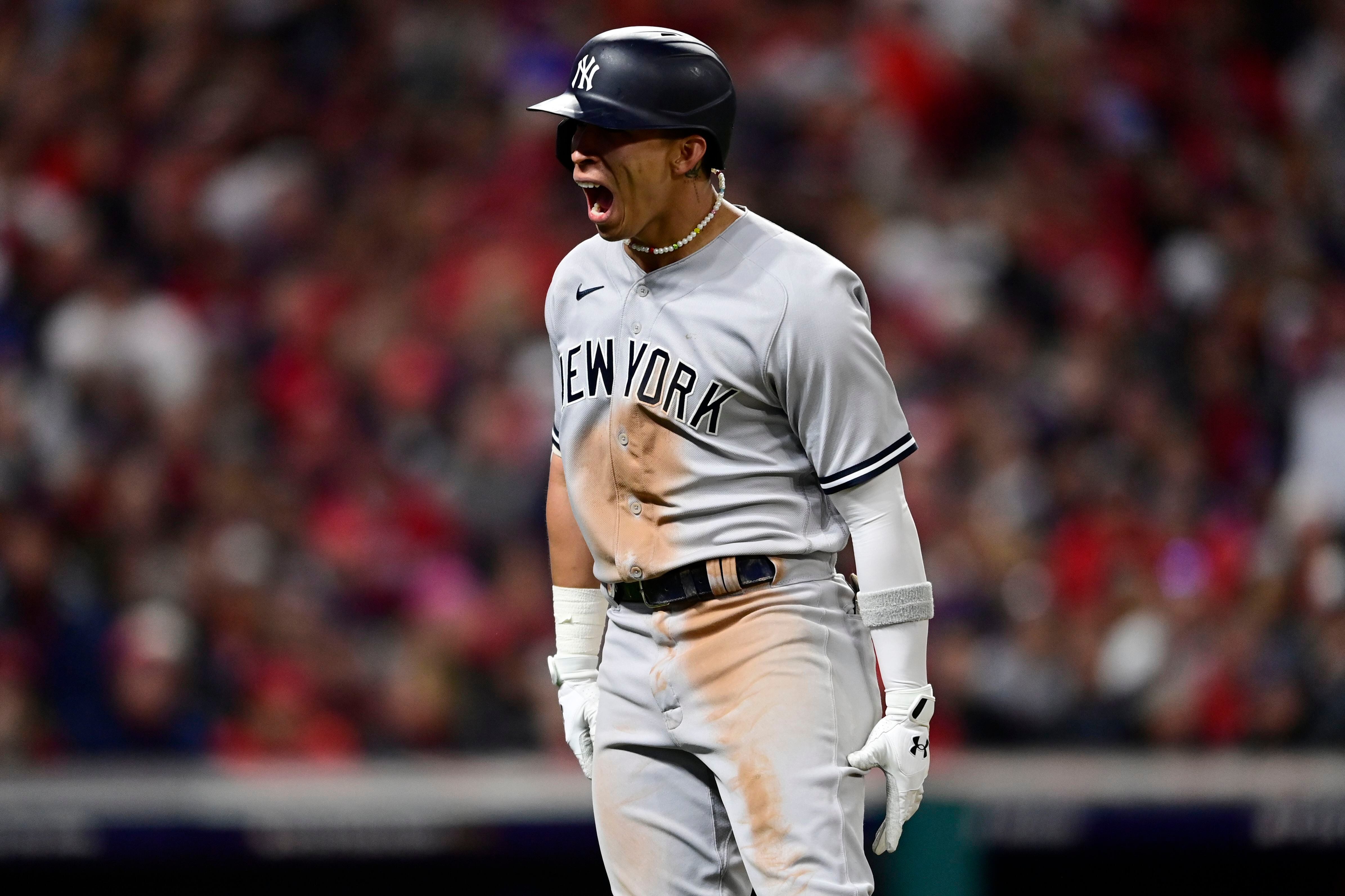 Oscar Gonzalez, Guardians walk off Yankees for 2-1 ALDS lead