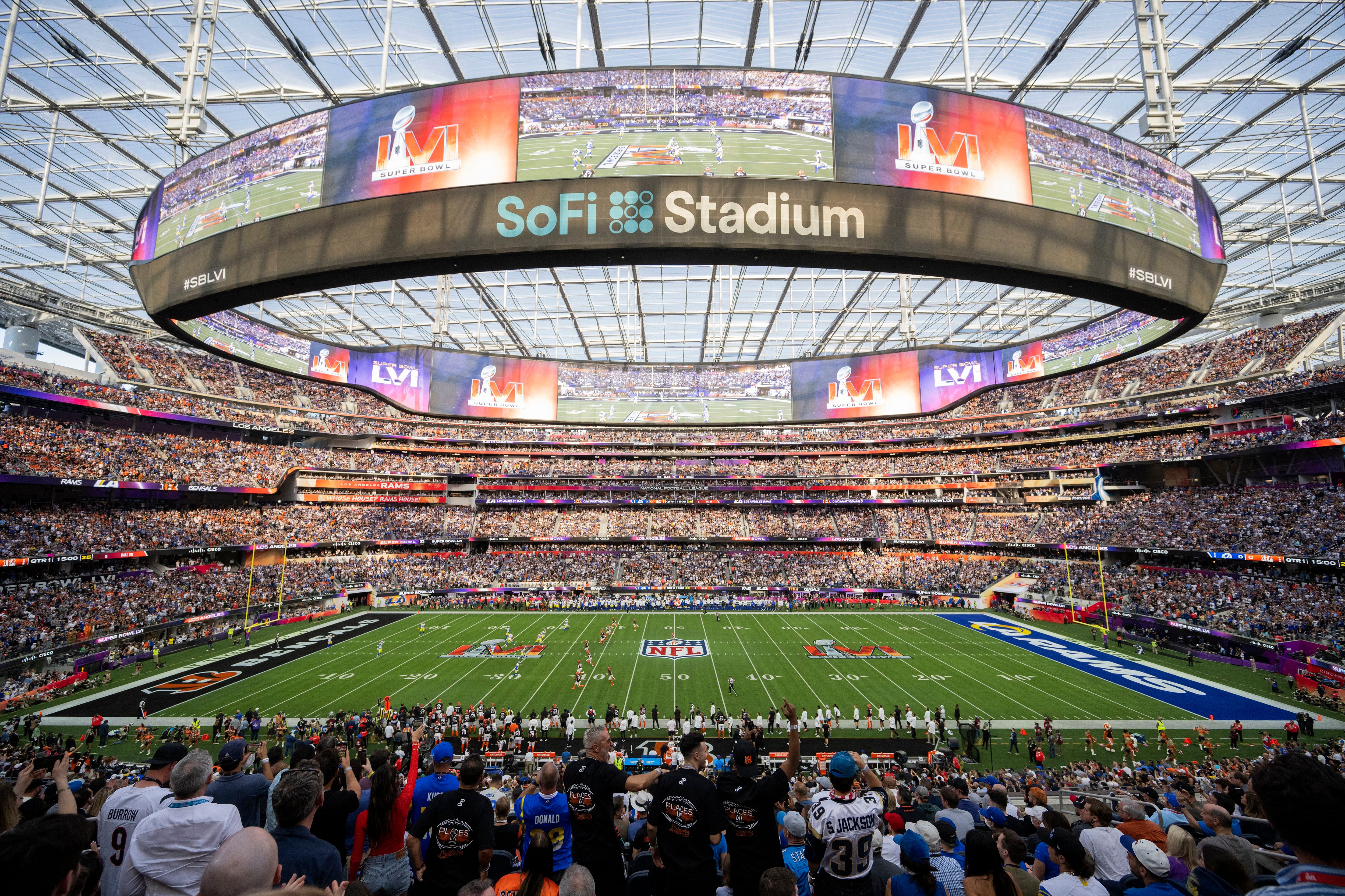 Field Design Revealed For Super Bowl LVI Between Cincinnati