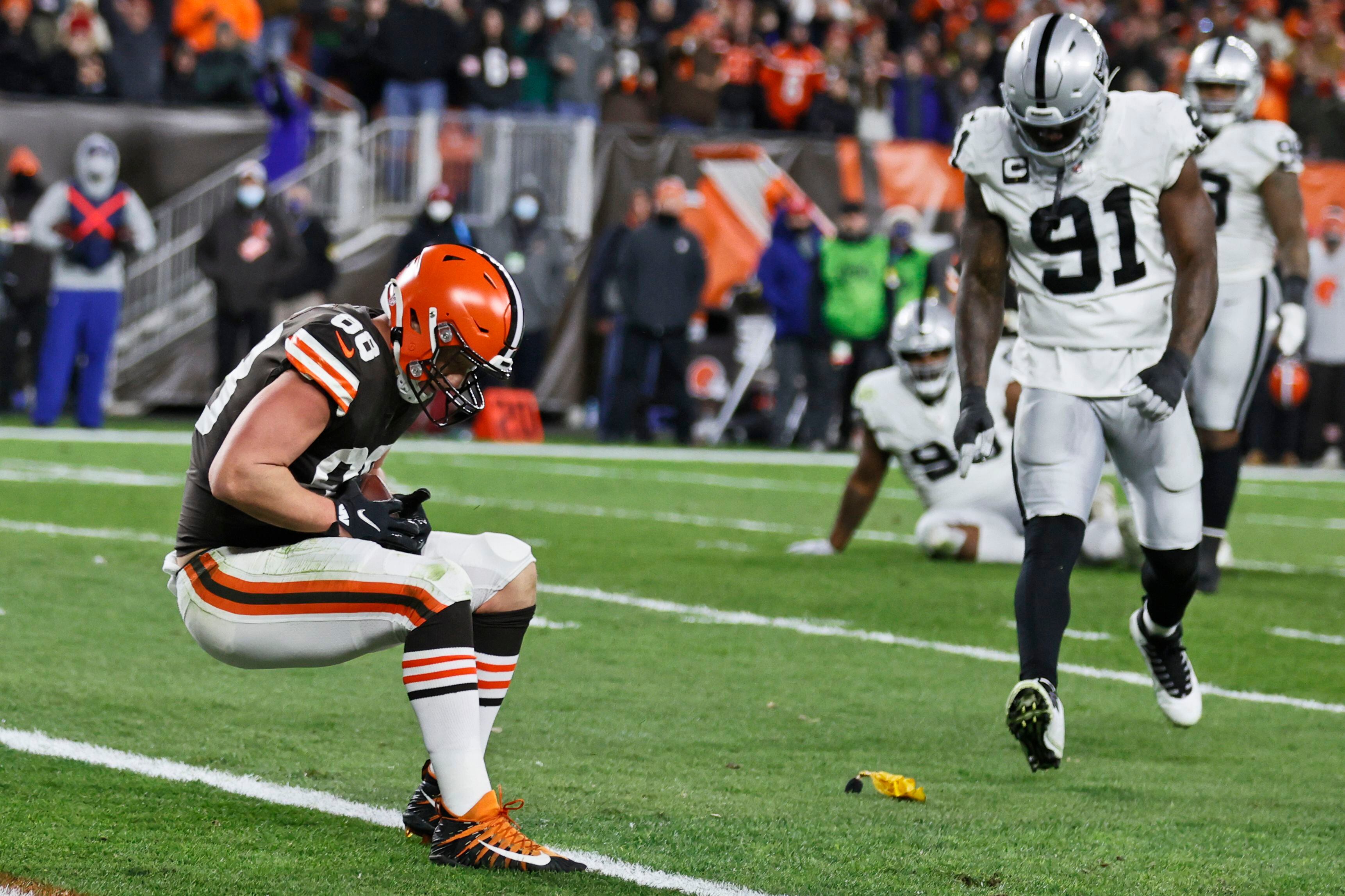 Raiders edge depleted Browns 16-14 on last second FG - The San