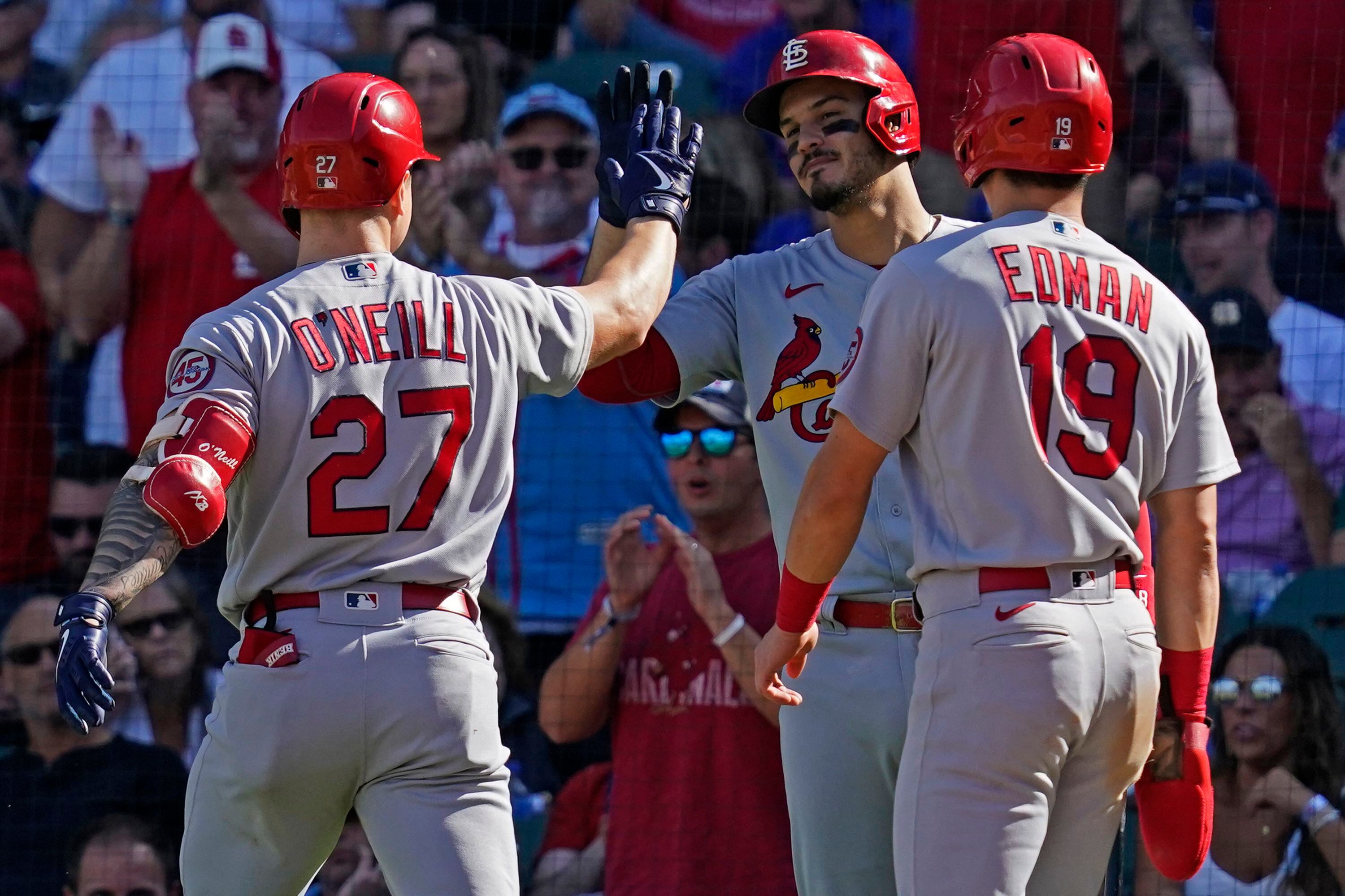 Goldschmidt hits 7th homer in 8 games, Cards beat Cubs 2-1