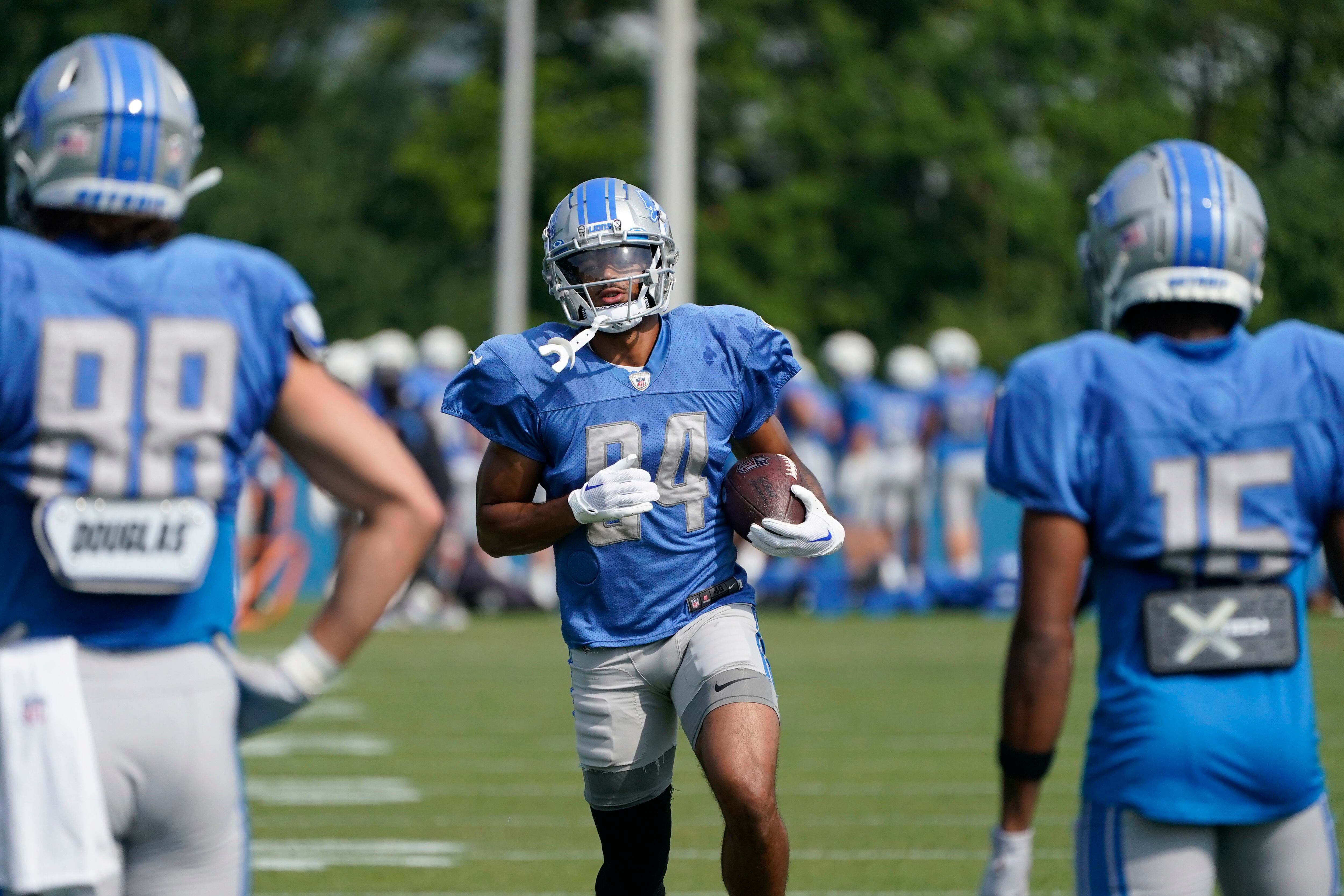 Lions likely shutting down WR Jameson Williams (hamstring) for rest of  preseason