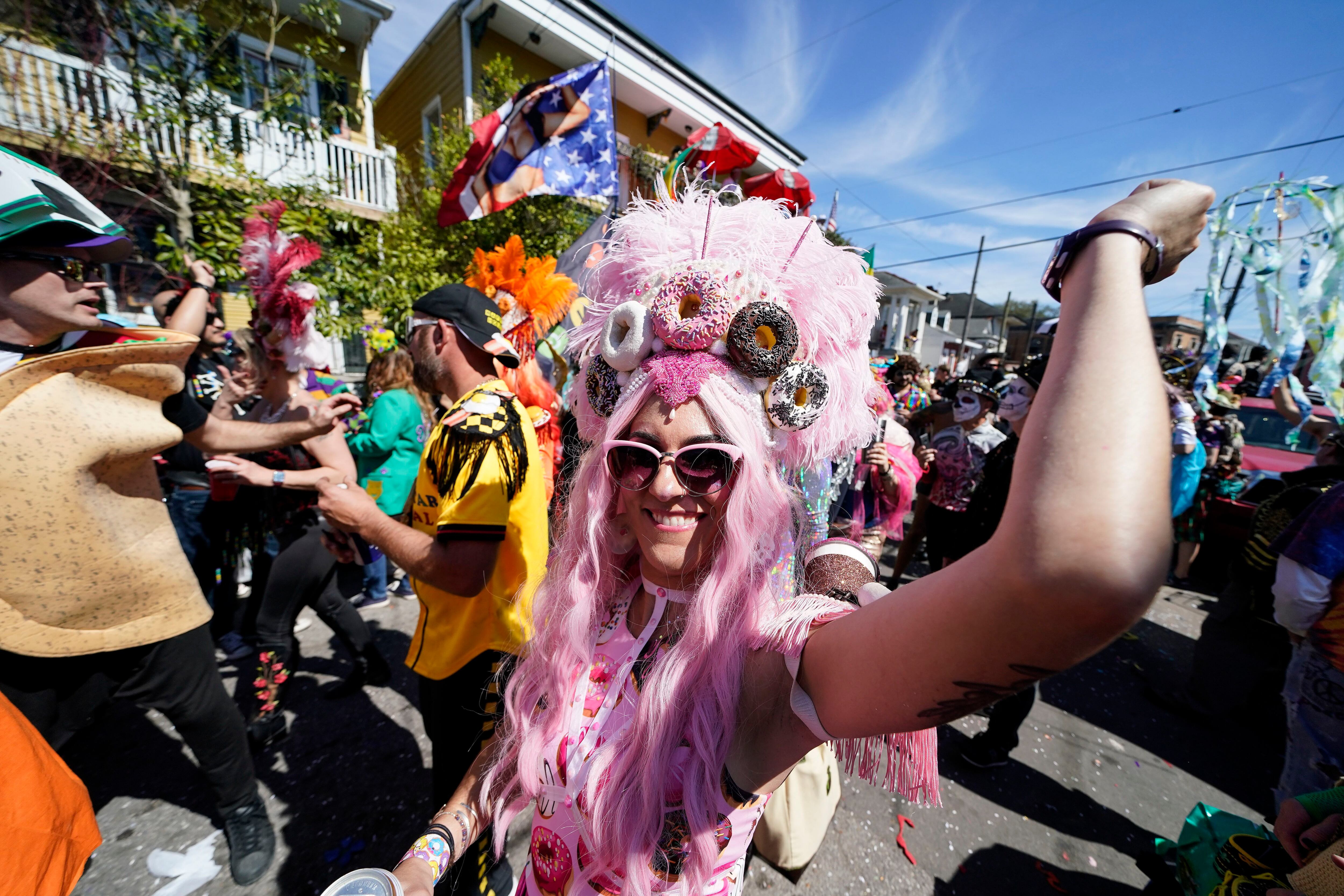 I love Mardi Gras': Carnival spirit takes over New Orleans