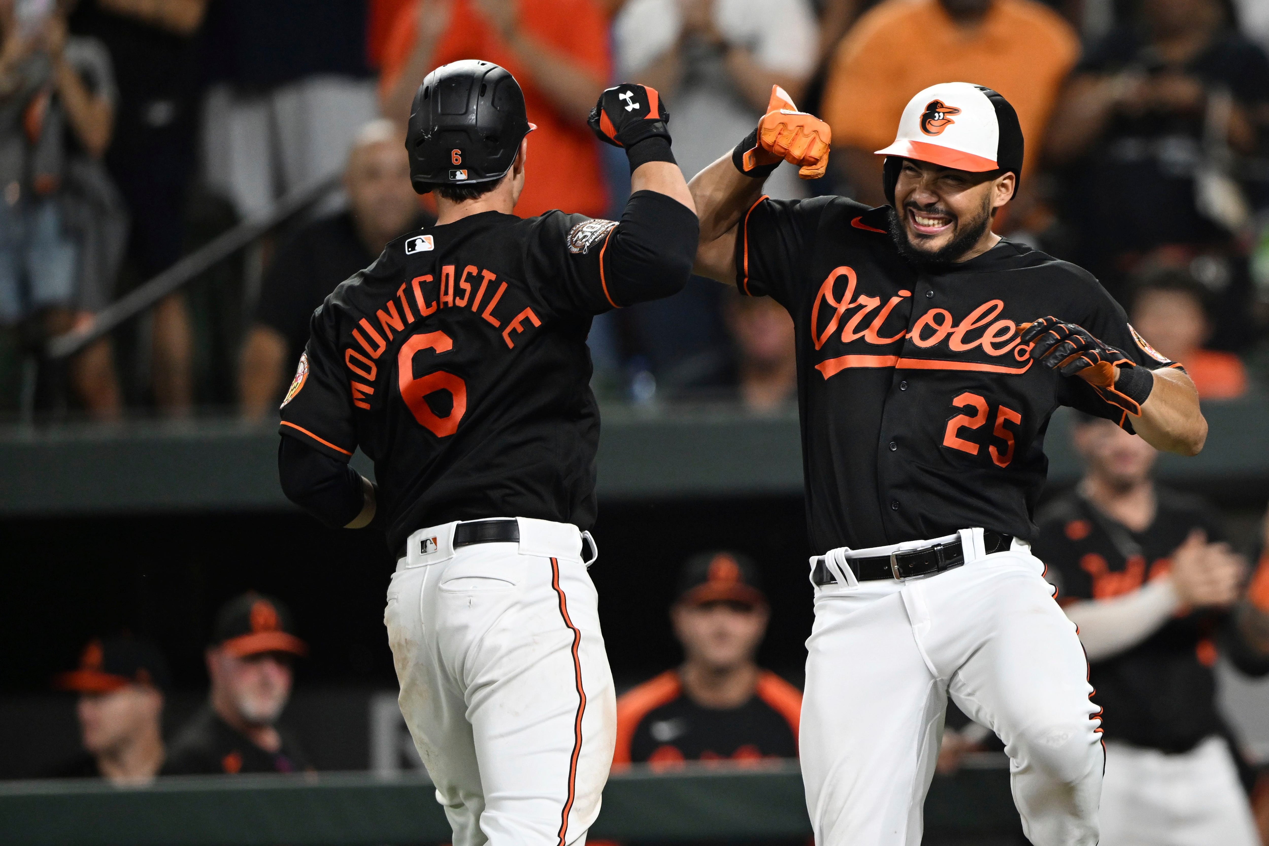 Kyle Stowers visits Camden Yards