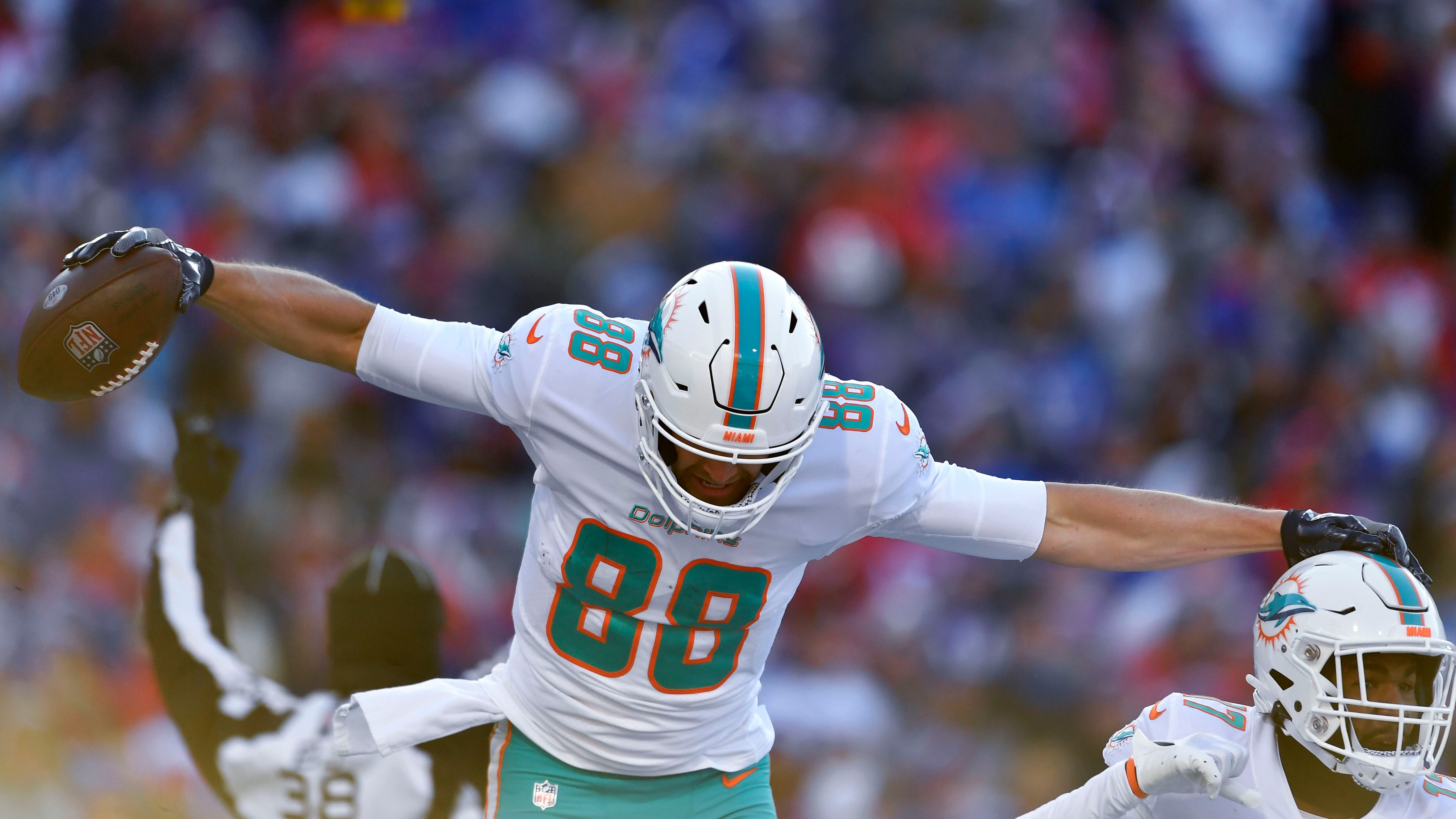 Dawson Knox discusses Bills' 32-29 Week 15 home win vs. Miami Dolphins