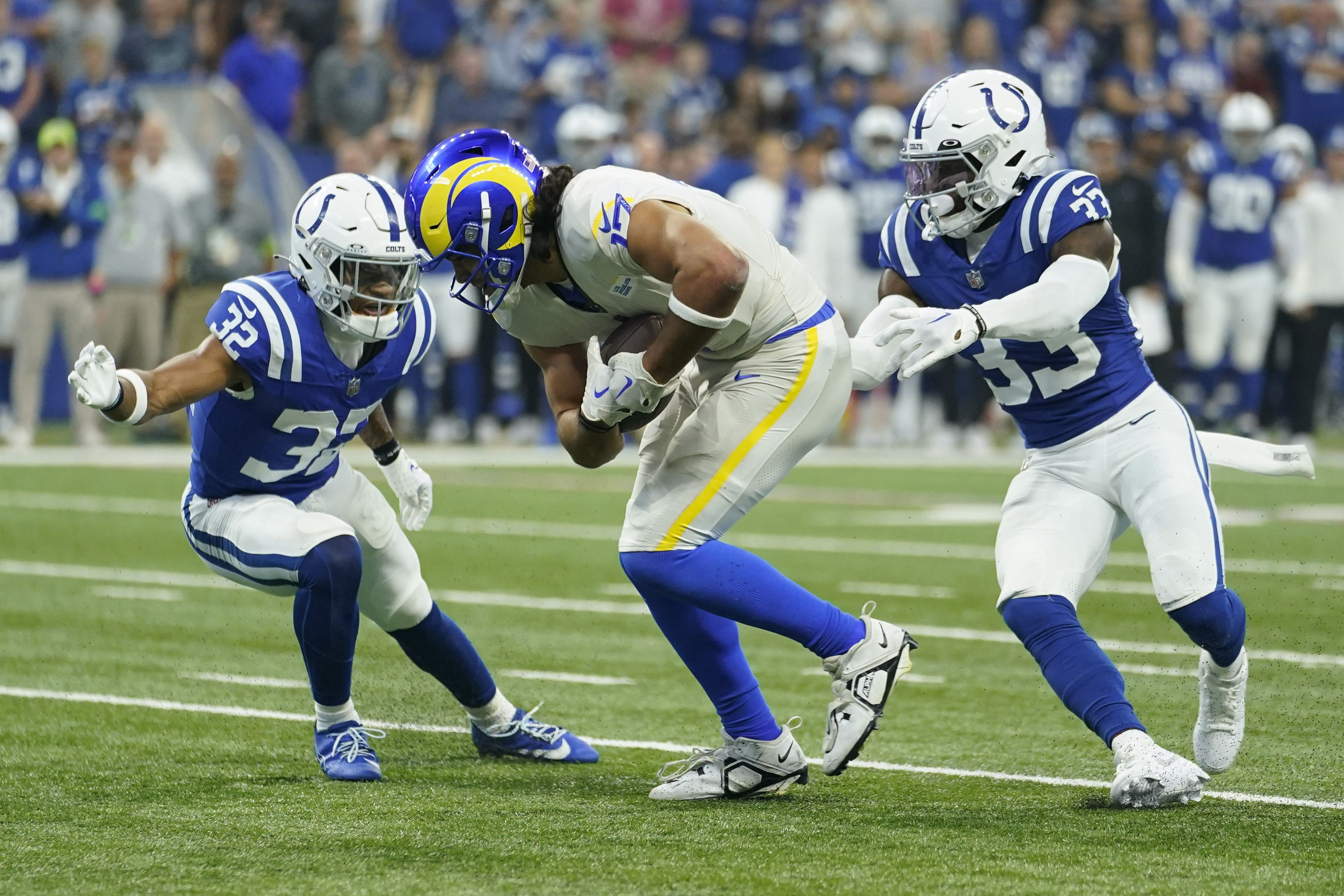 Rams wide receiver Puka Nacua's first career touchdown is a walk