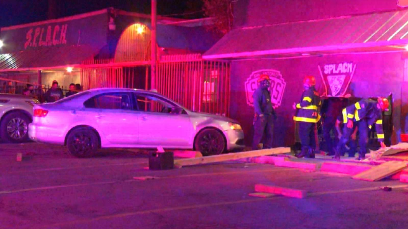 Driver detained after crashing vehicle into South Side bar, police say