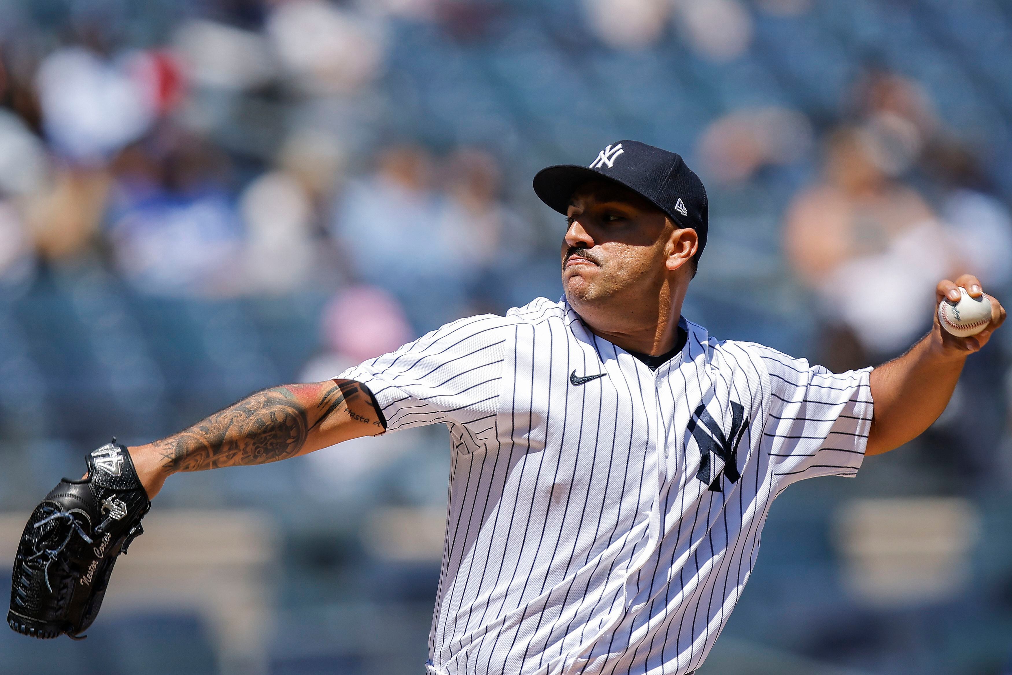 Yankees LHP Nestor Cortes back on IL with rotator cuff strain