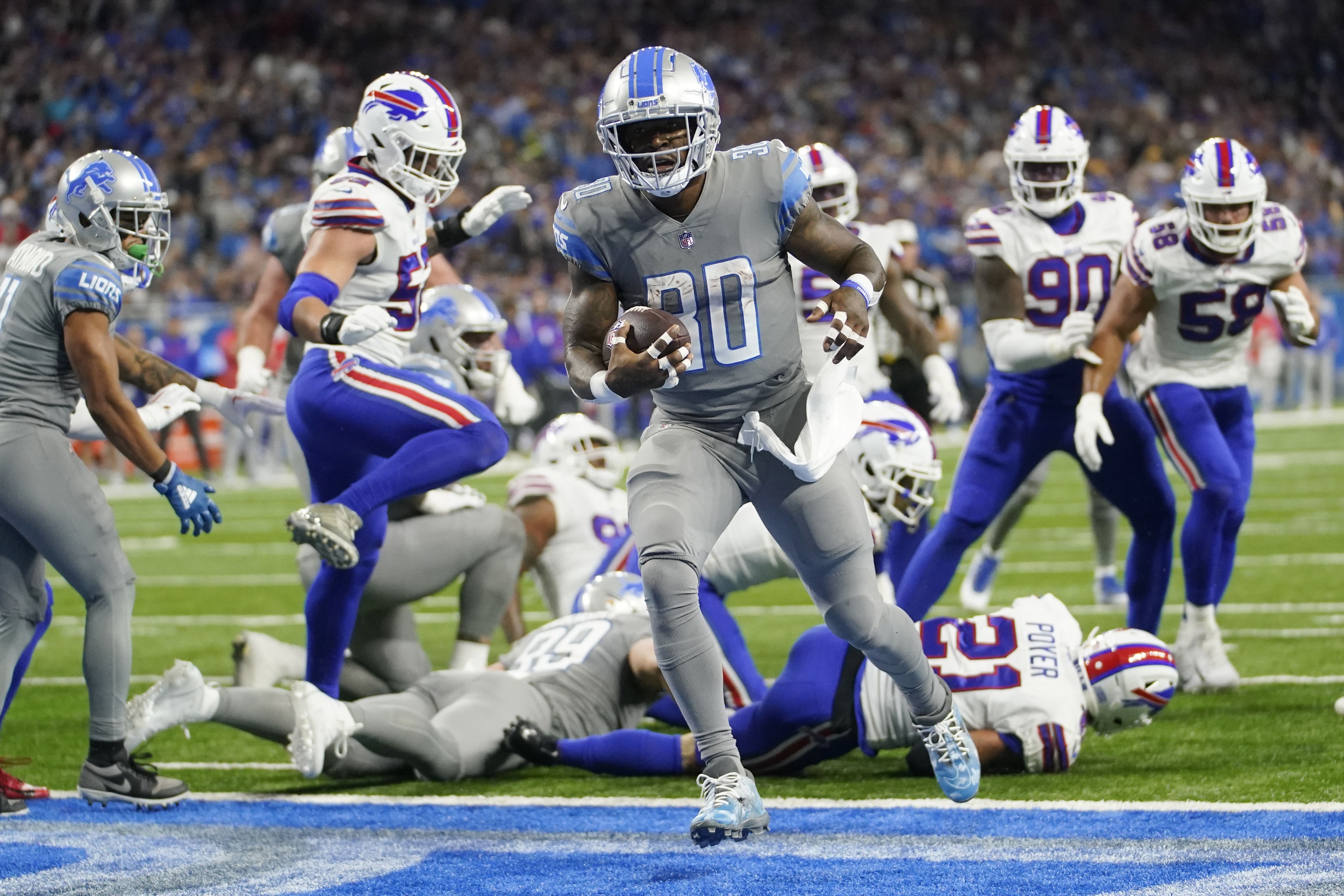 Bills beat Lions 28-25 for second win in five days at Ford Field