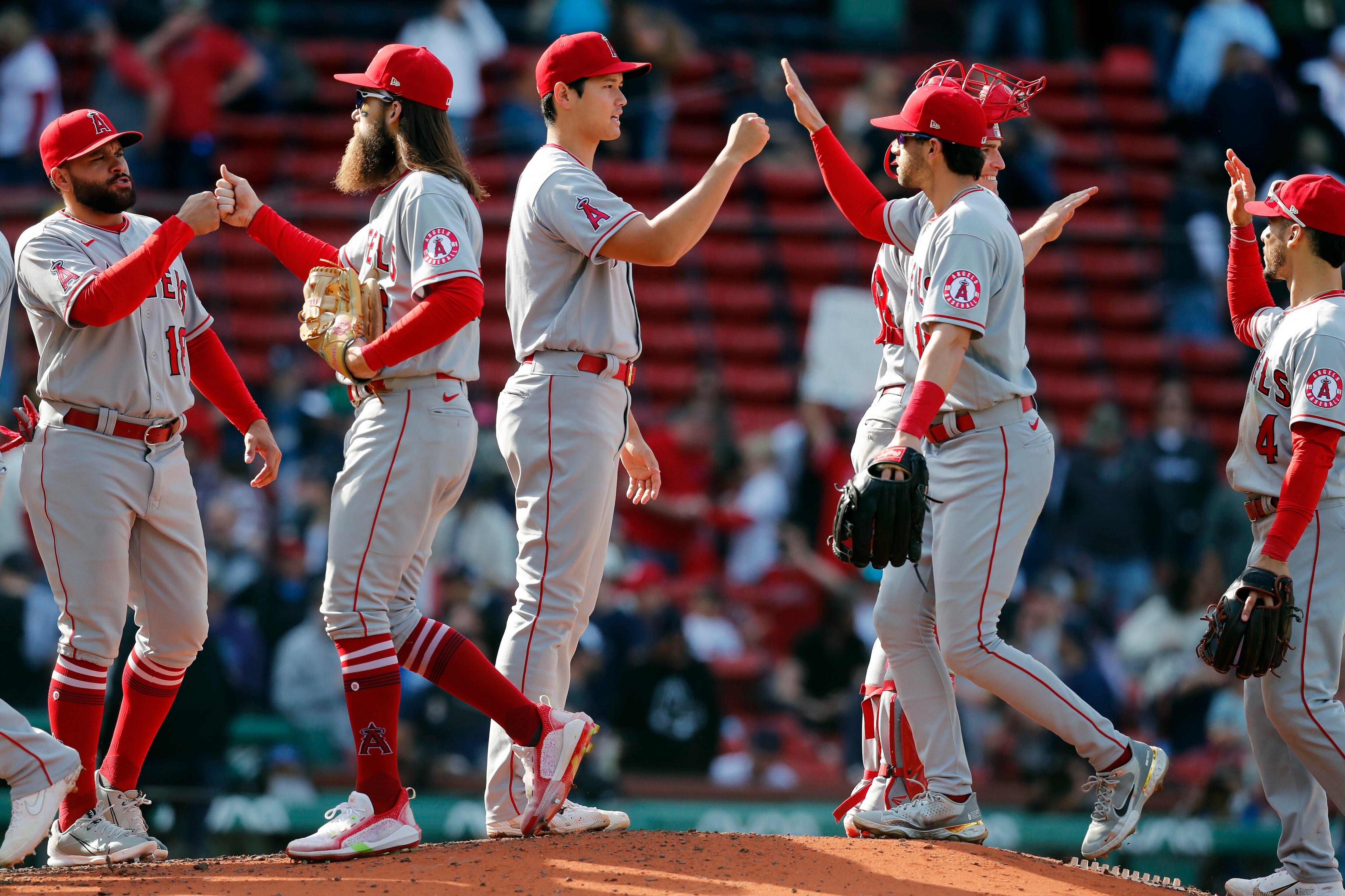 Shohei Ohtani strikes out 11 for Angels in 8-0 win over Red Sox