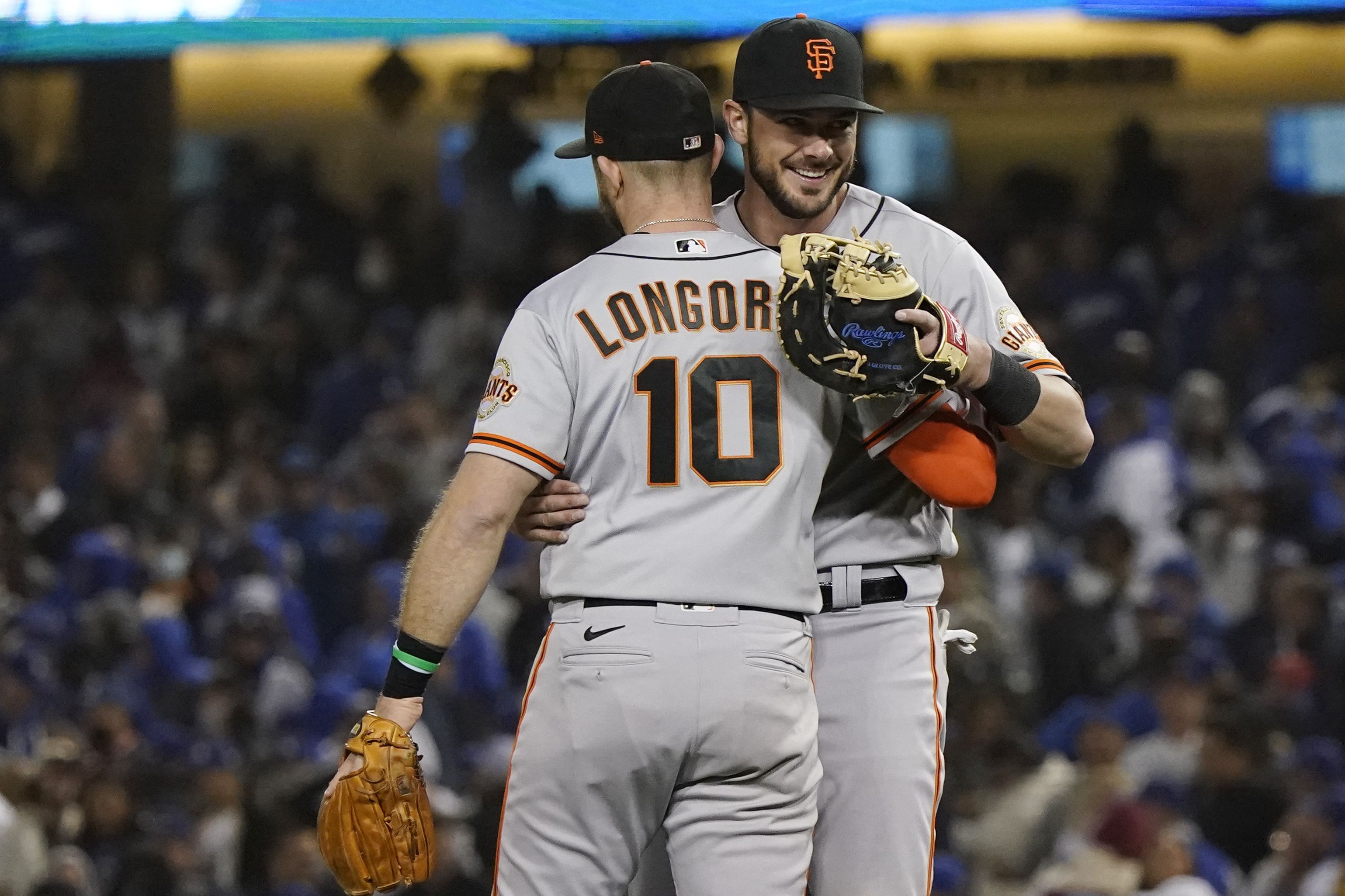 SF Giants' LaMonte Wade Jr. hits first career home run off a lefty