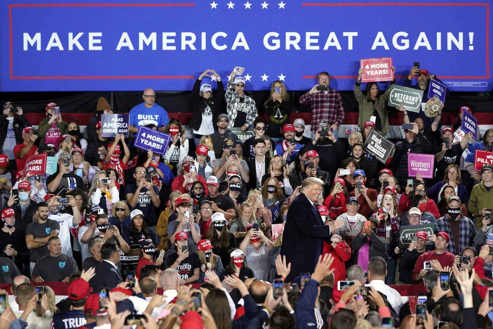 Health officials seek to block Trump rally in Virginia