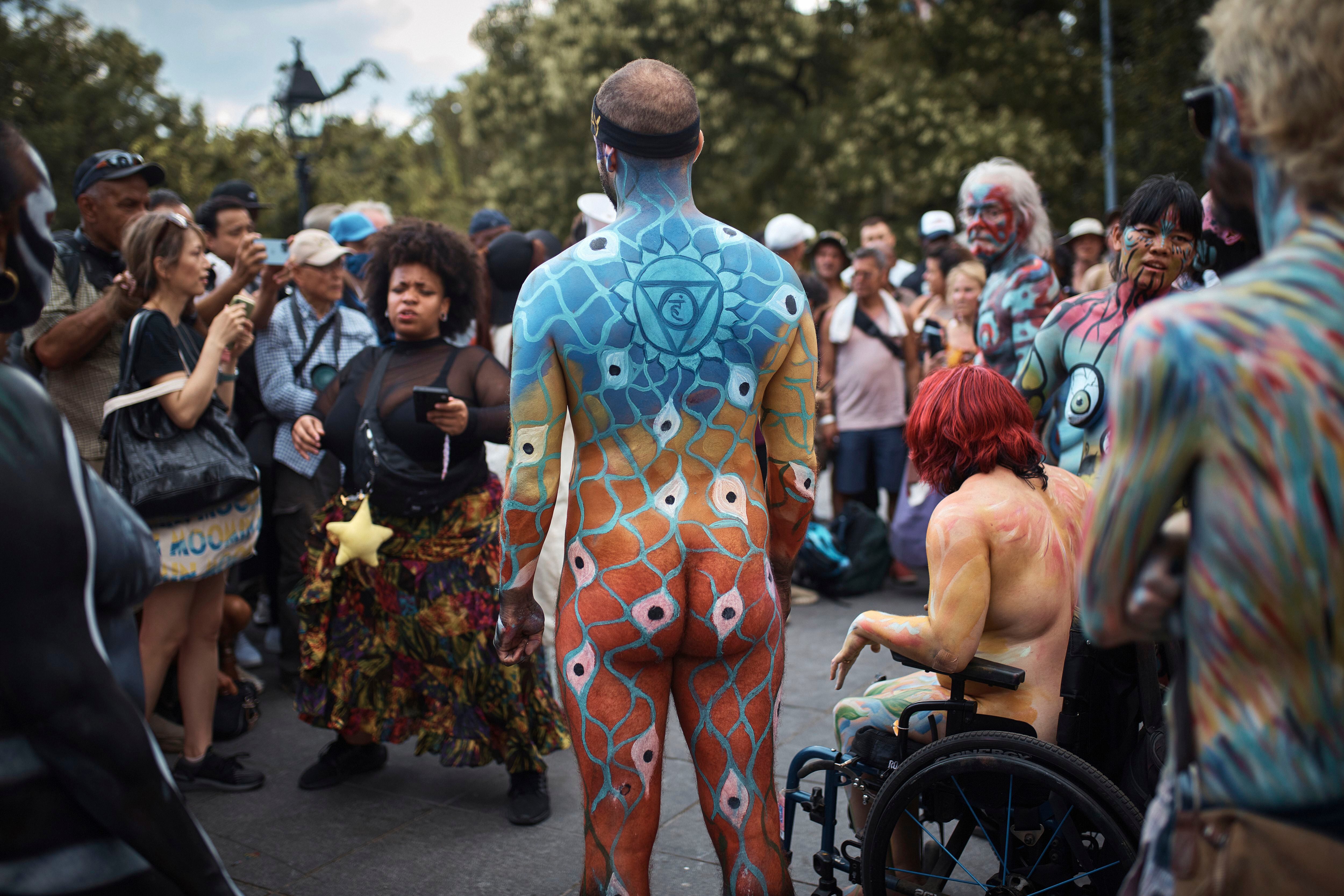 Very NSFW Moments from Texas Body Paint Competition 2018, San Antonio