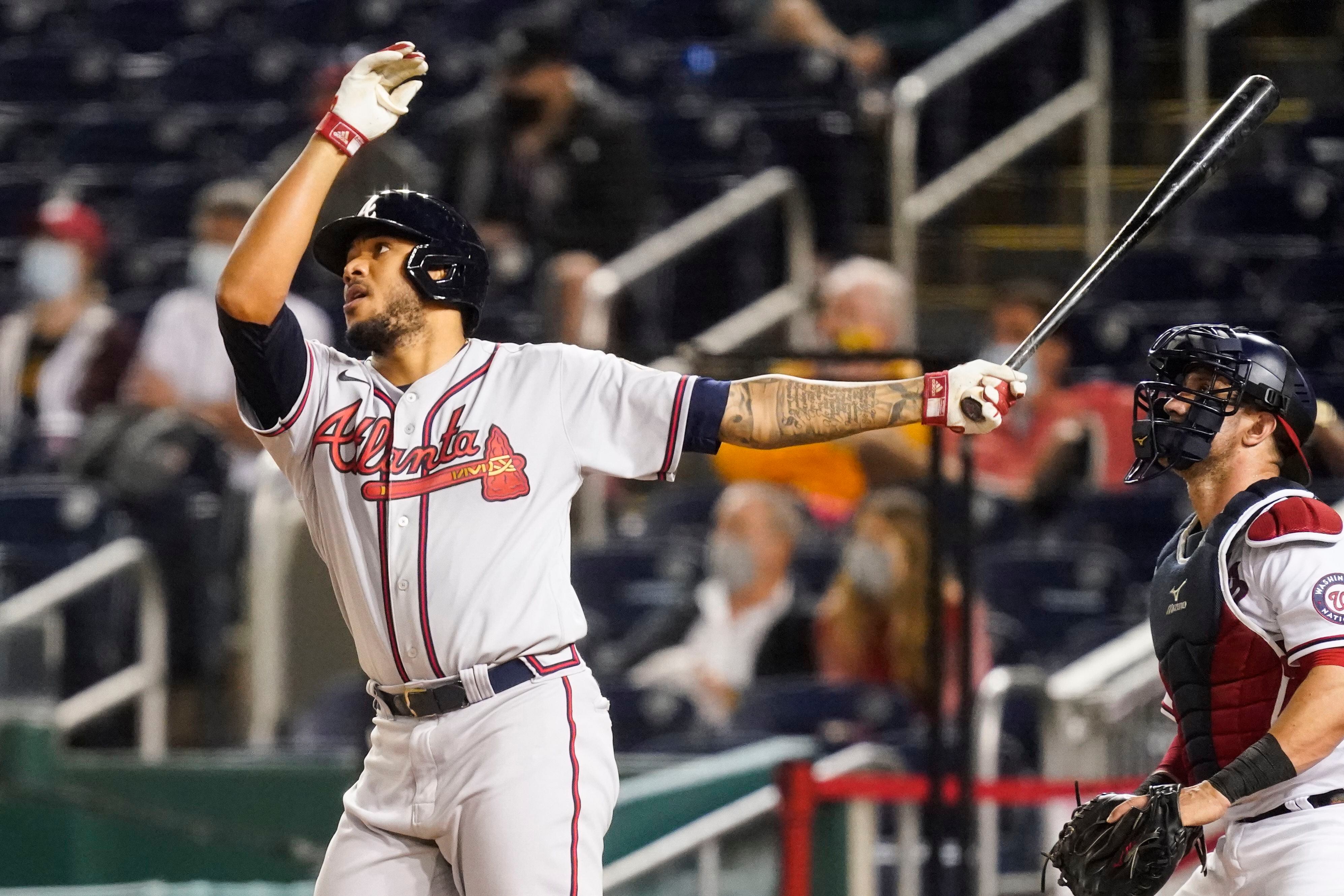 Pache Power! Reserve outfielder hits 2-out, 2-run HR in 9th to