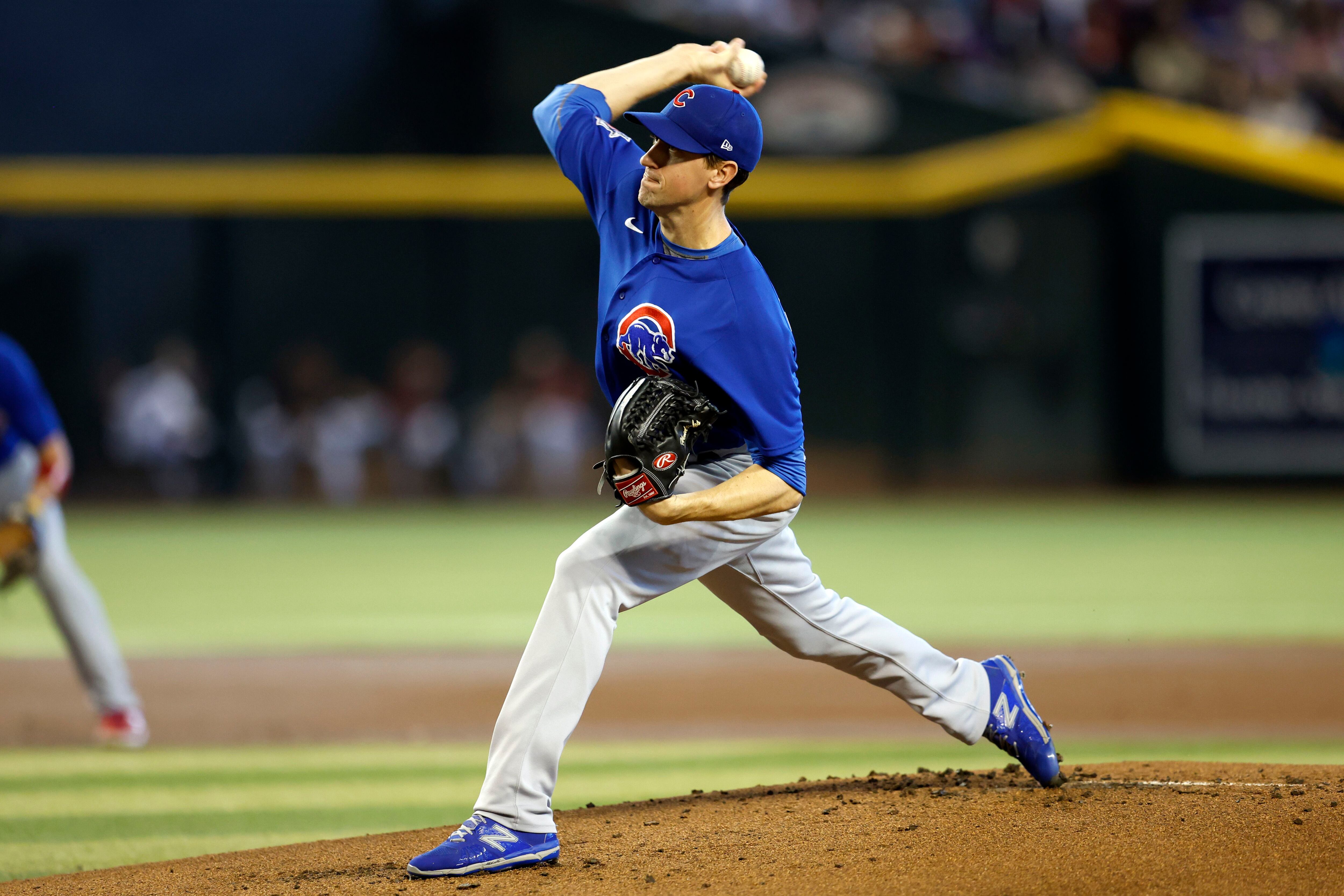 Chicago Cubs relief pitcher Aroldis Chapman (54) on the mound