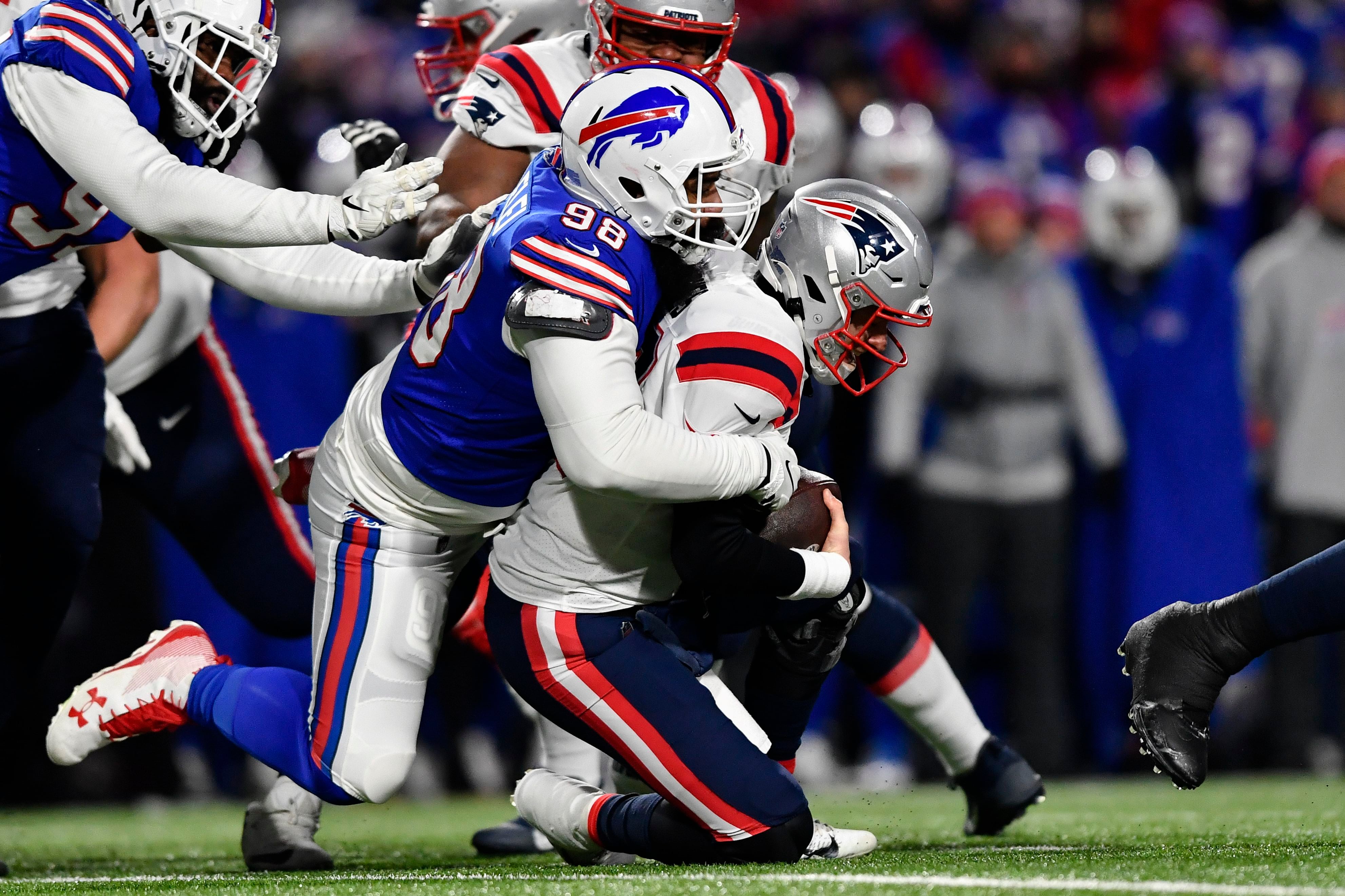 Allen-led Bills throttle division rival Patriots, 47-17 – The Denver Post