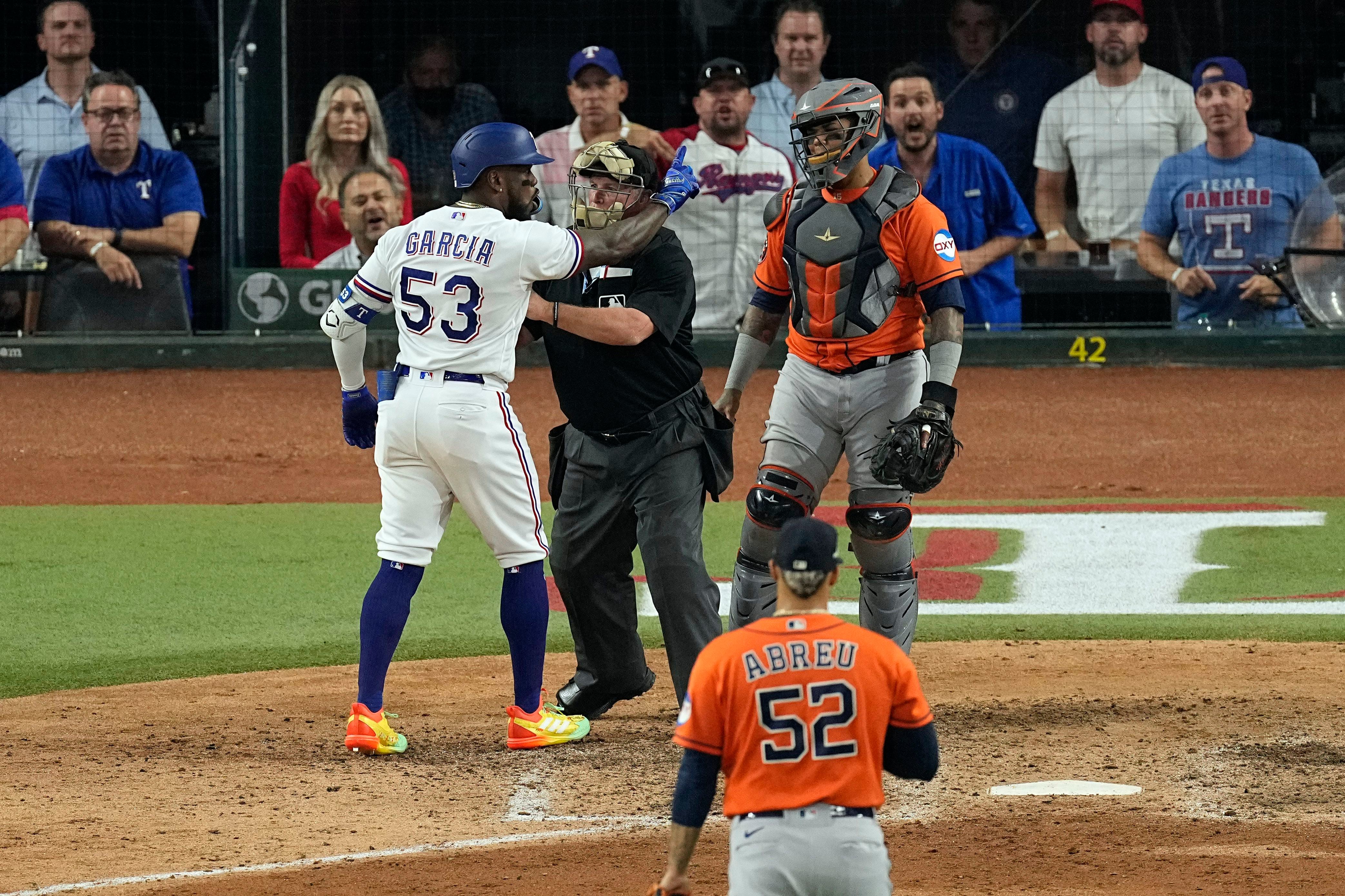 Astros' offense stalls in ALCS Game 1