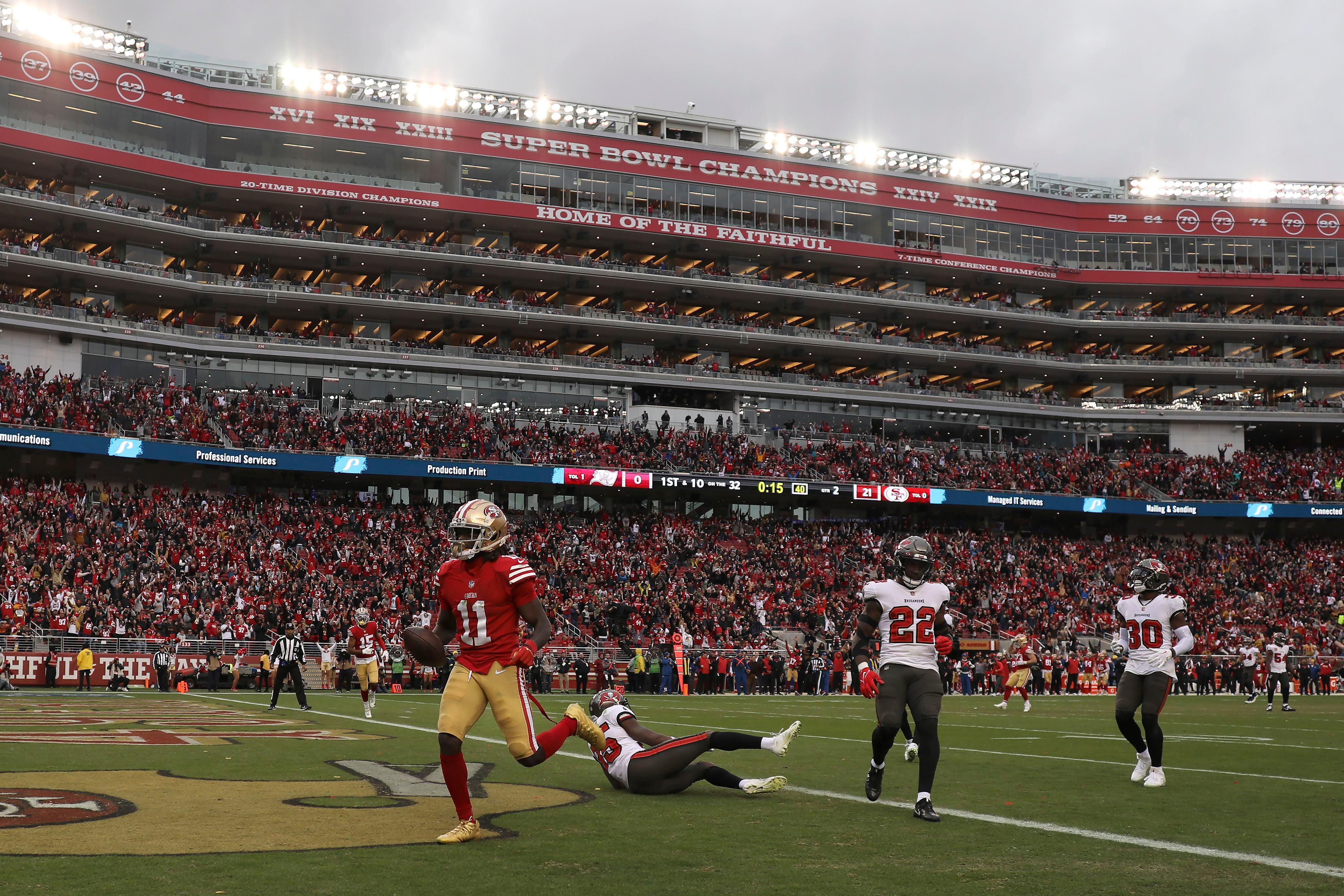 Purdy outshines Brady in 1st start as 49ers beat Bucs 35-7 NFL - Bally  Sports