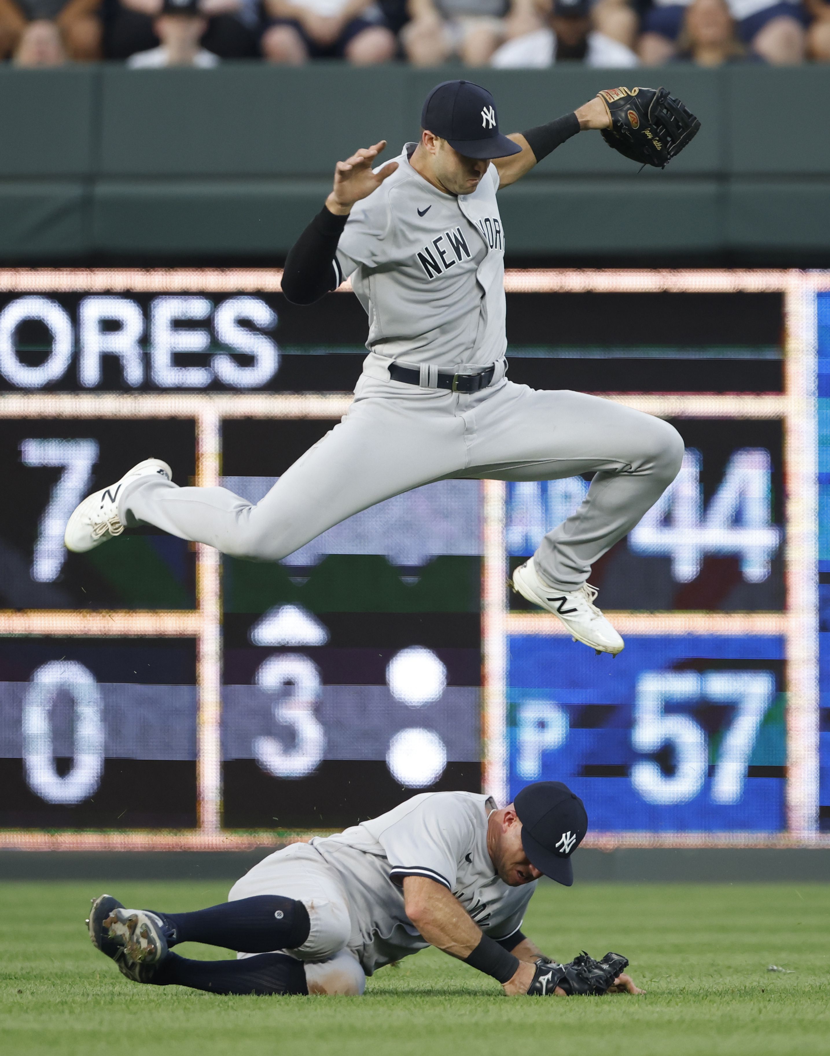 Luke Voit homer leads charge as NY Yankees score late to beat A's
