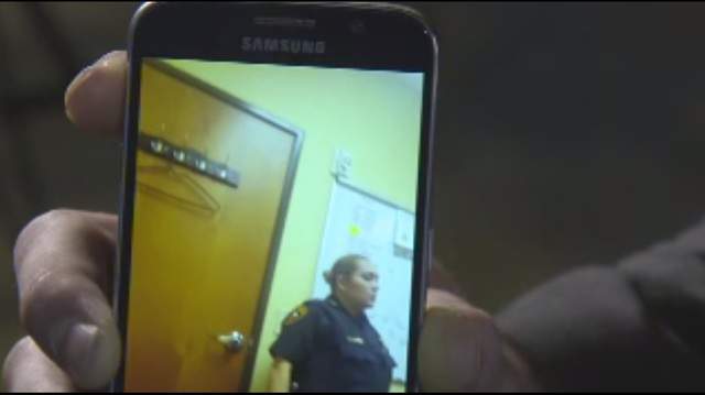 Video challenges constable’s claim that deputy came at her during meeting