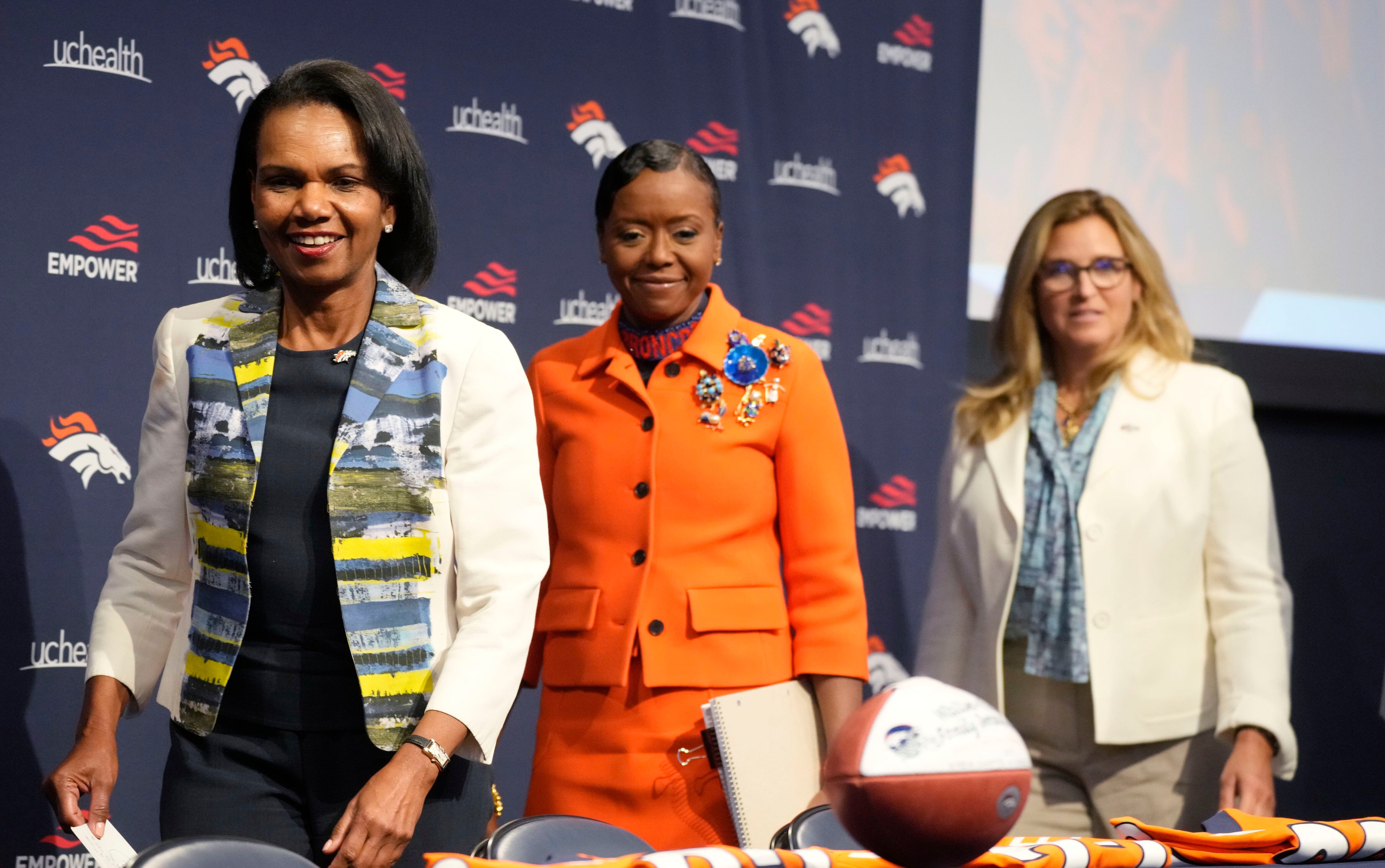 Russell Wilson reacts to Condoleezza Rice joining Broncos' ownership