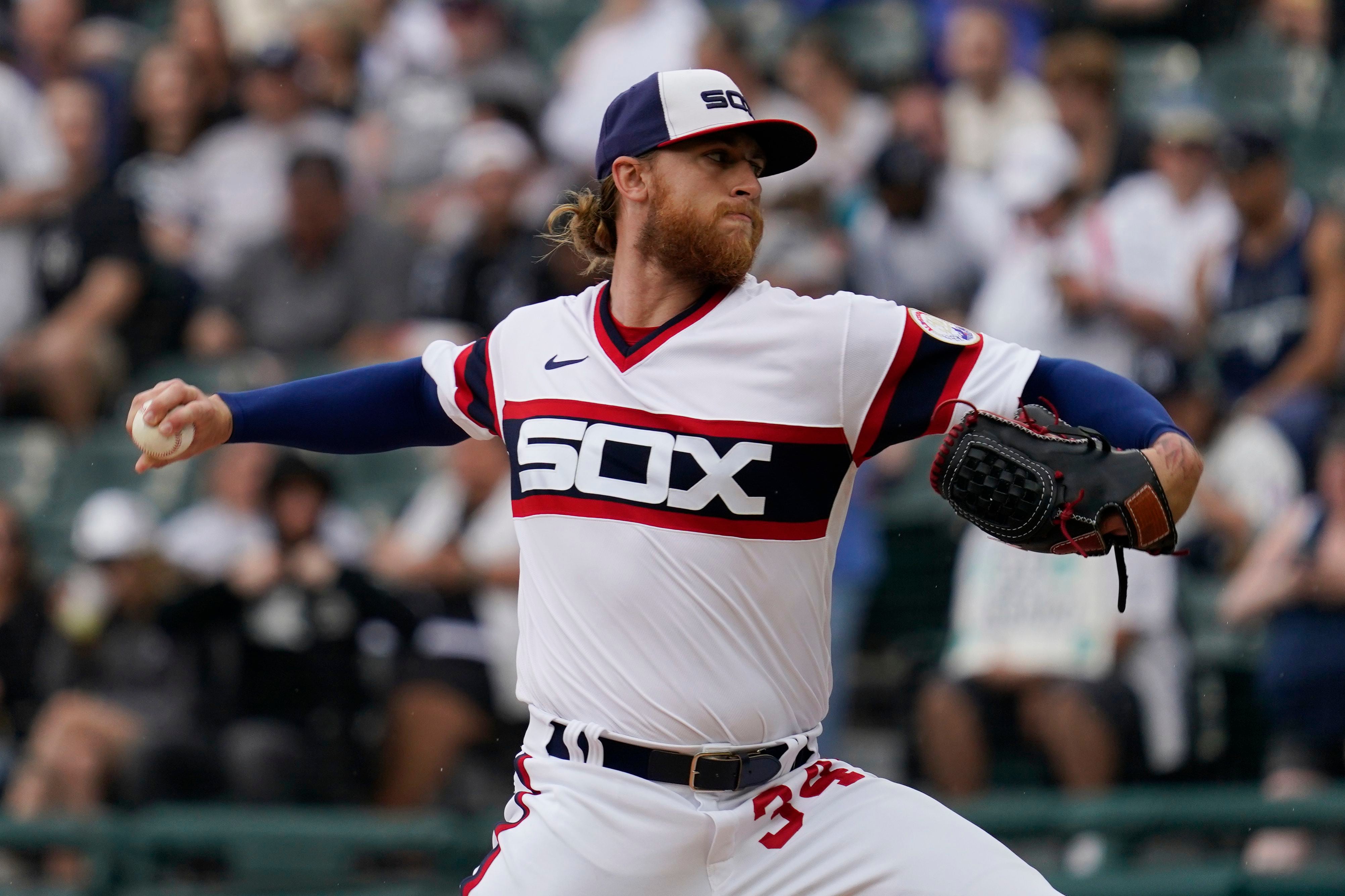 Michael Kopech 2022 Game-Used Throwback Jersey