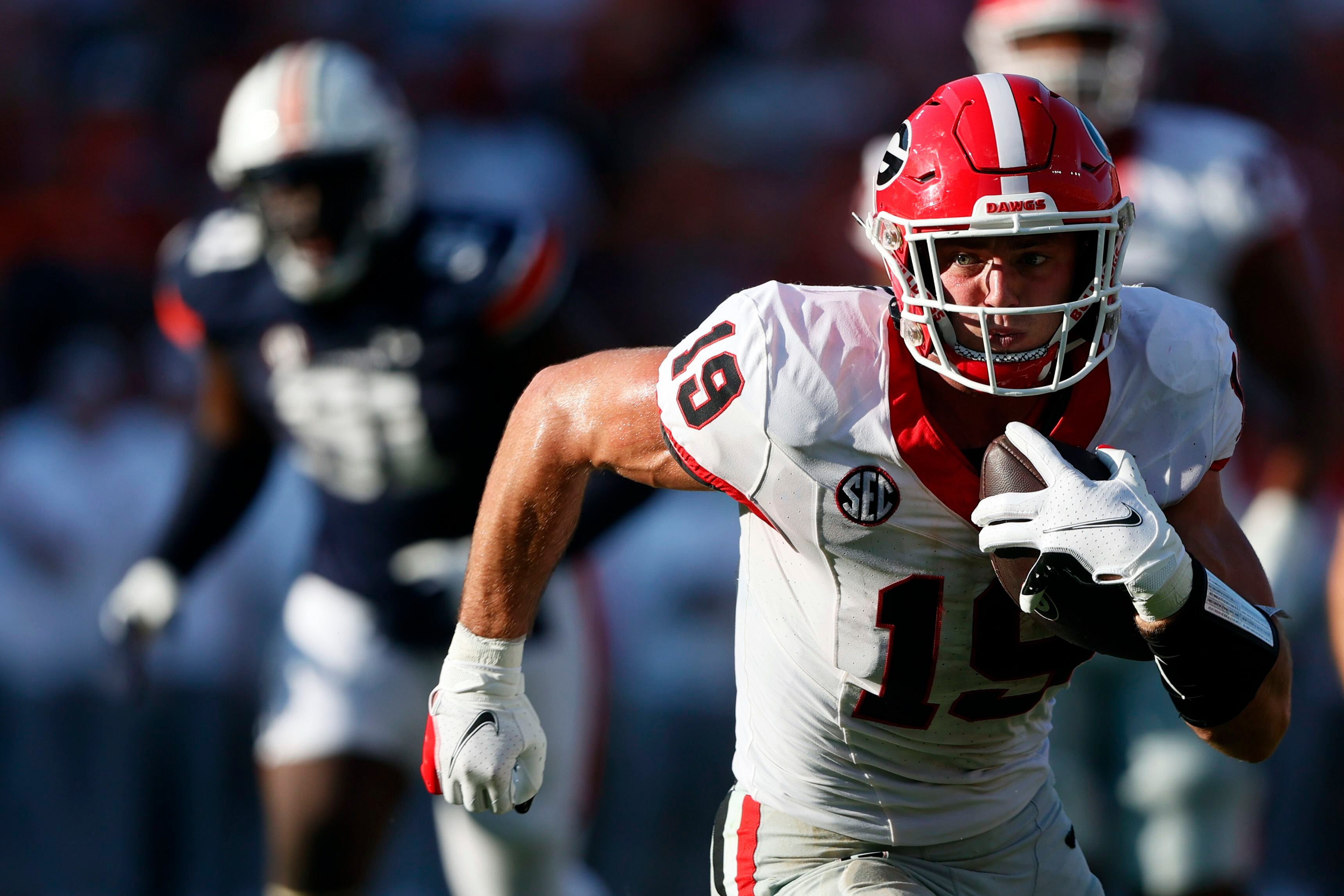 Georgia Football: Brock Bowers Feel The Bowers, Youth T-Shirt / Medium - College Football - Sports Fan Gear | BreakingT