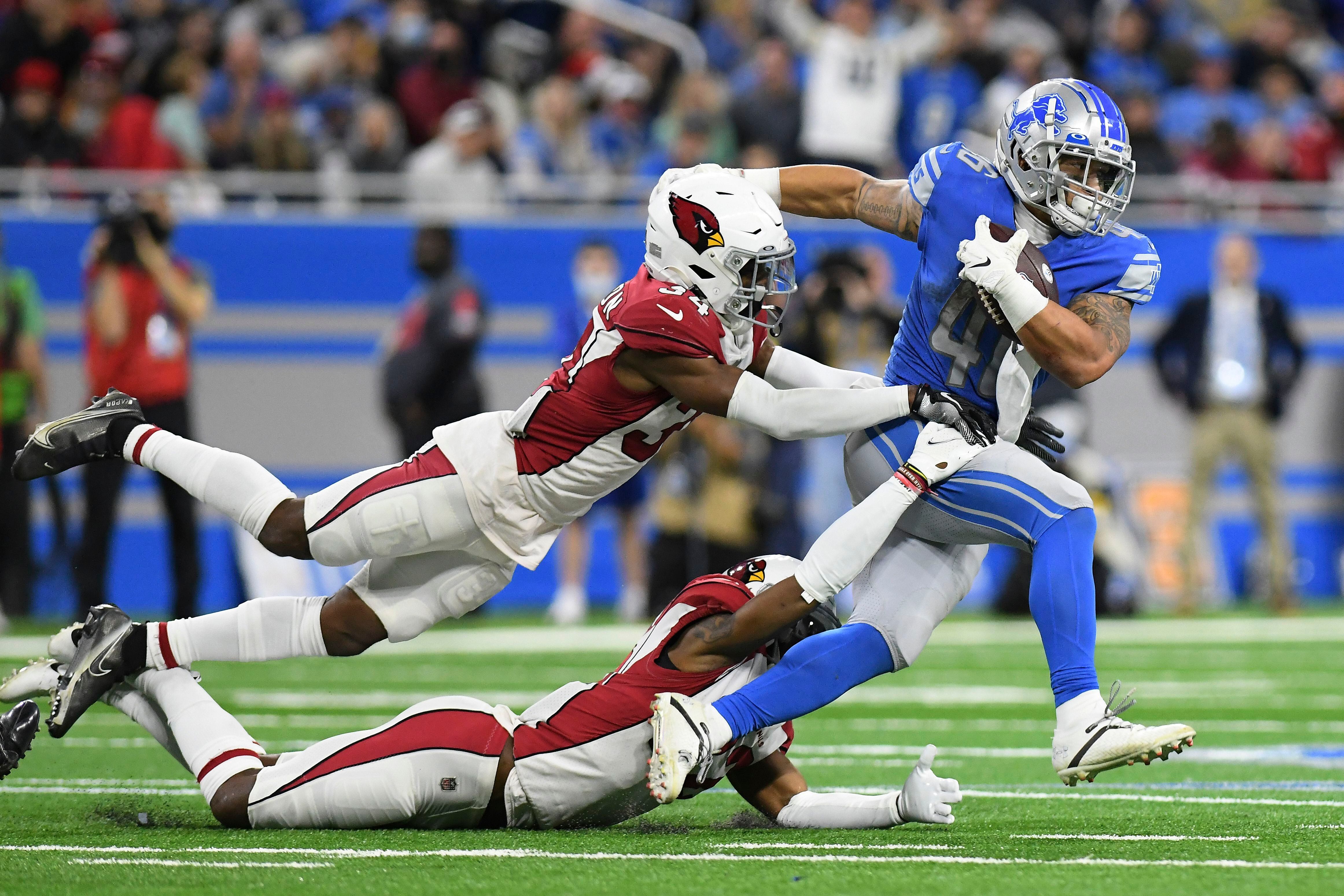 Cardinals lose chance to clinch, fall 30-12 to Lions