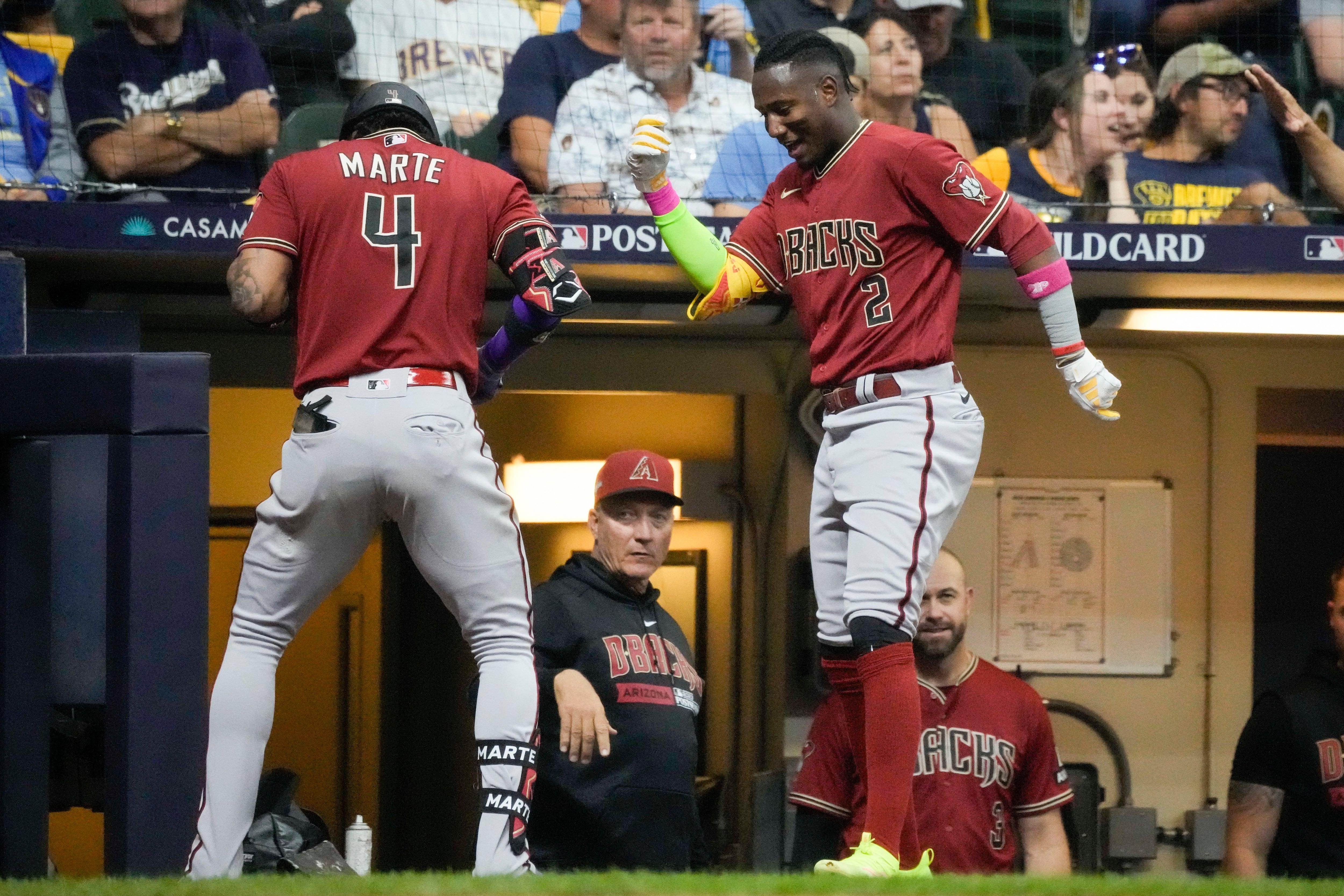 Diamondbacks hit Burnes hard to rally for 6-3 victory over Brewers