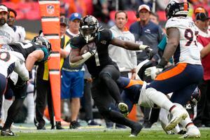 Broncos beat Jacksonville Jaguars in London, 21-17