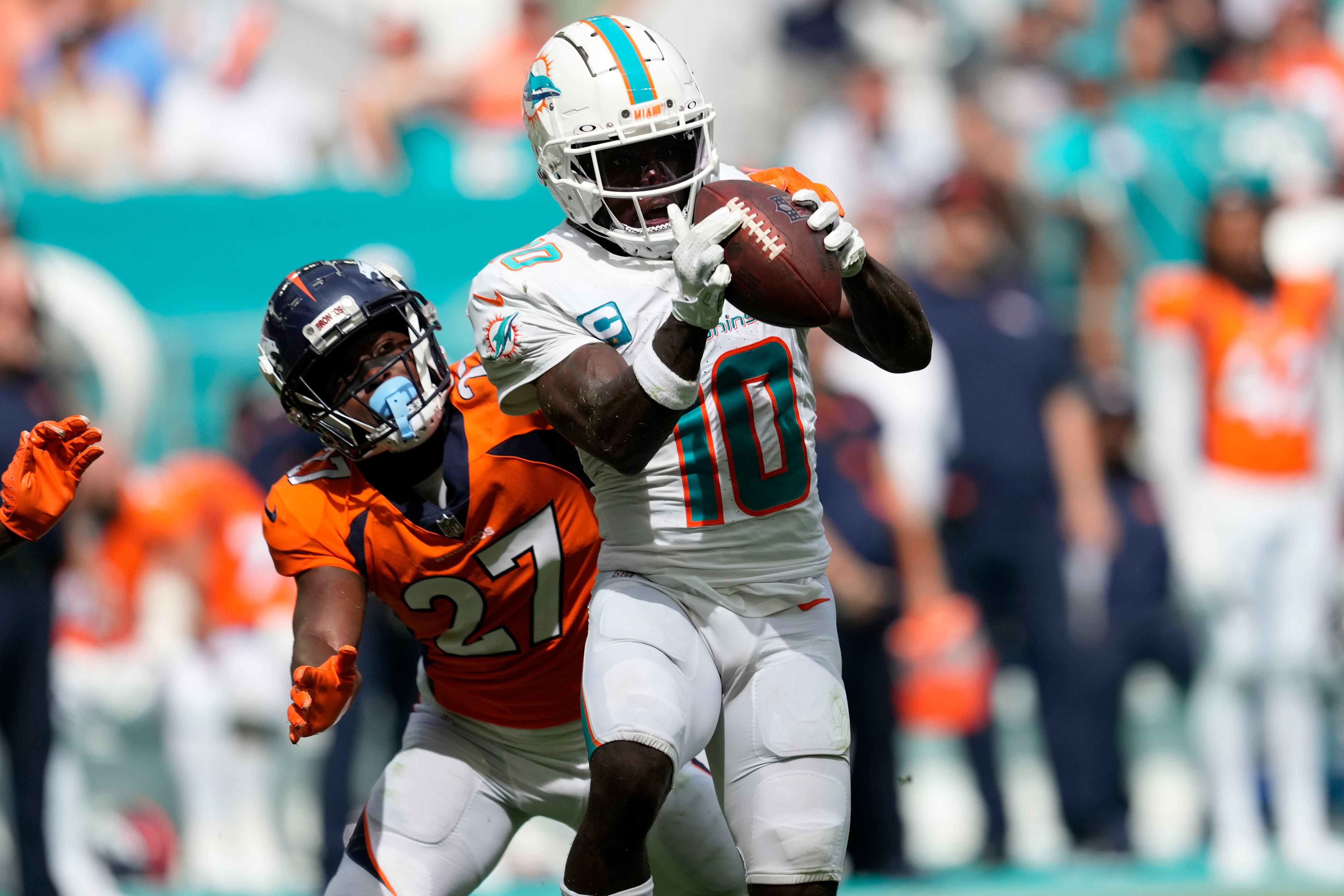 Broncos take historic beatdown in 70-20 loss to Dolphins