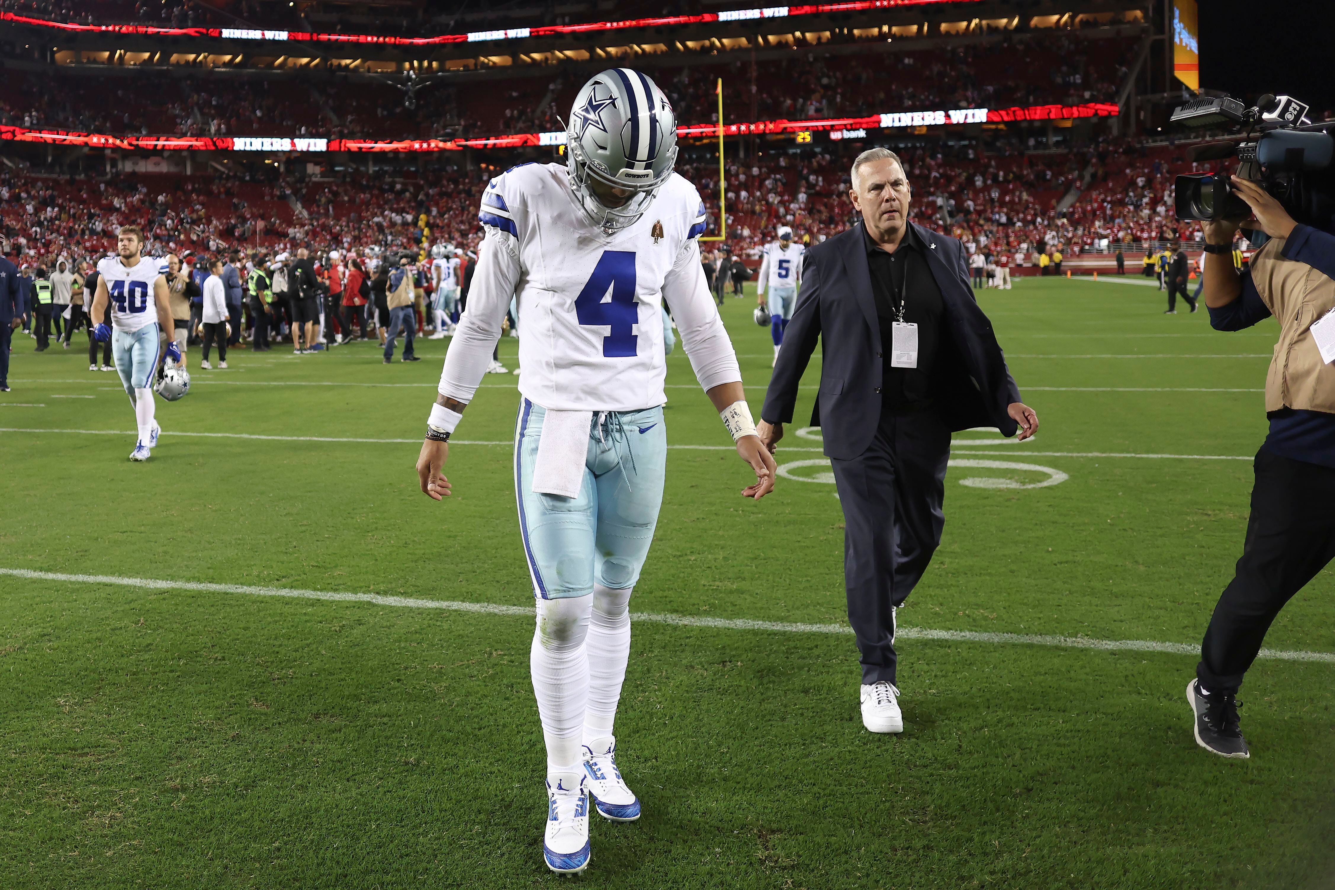 Dak Prescott Arrived at AT&T Stadium Dressed Like He's Ready To